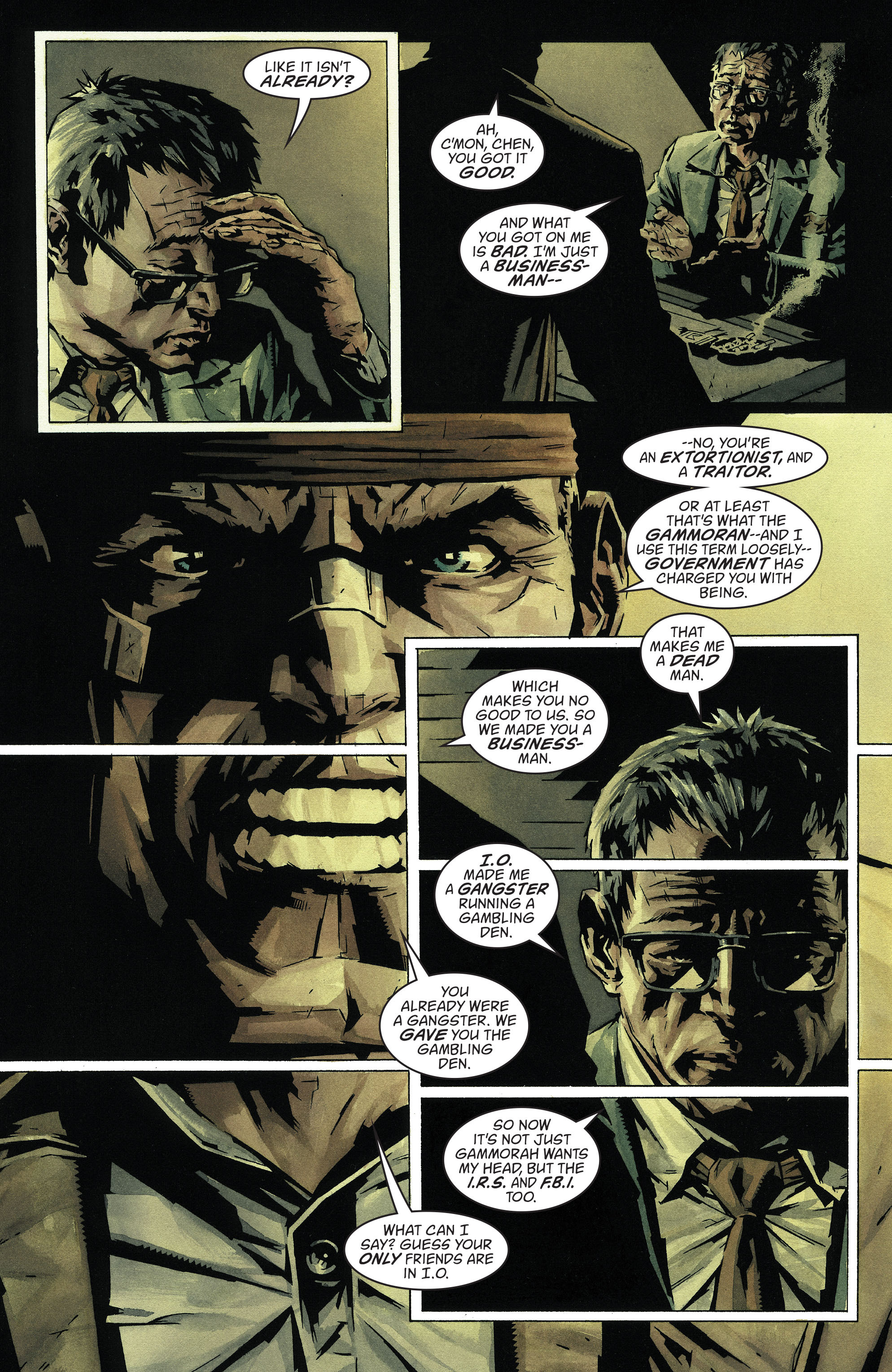 Read online Batman/Deathblow: After The Fire comic -  Issue #2 - 10