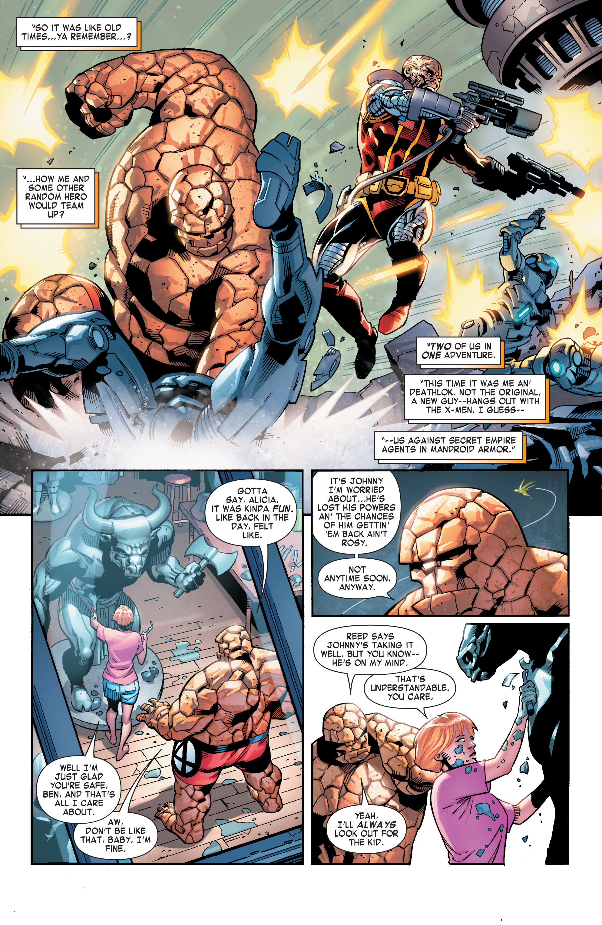 Read online Fantastic Four (2014) comic -  Issue #3 - 6