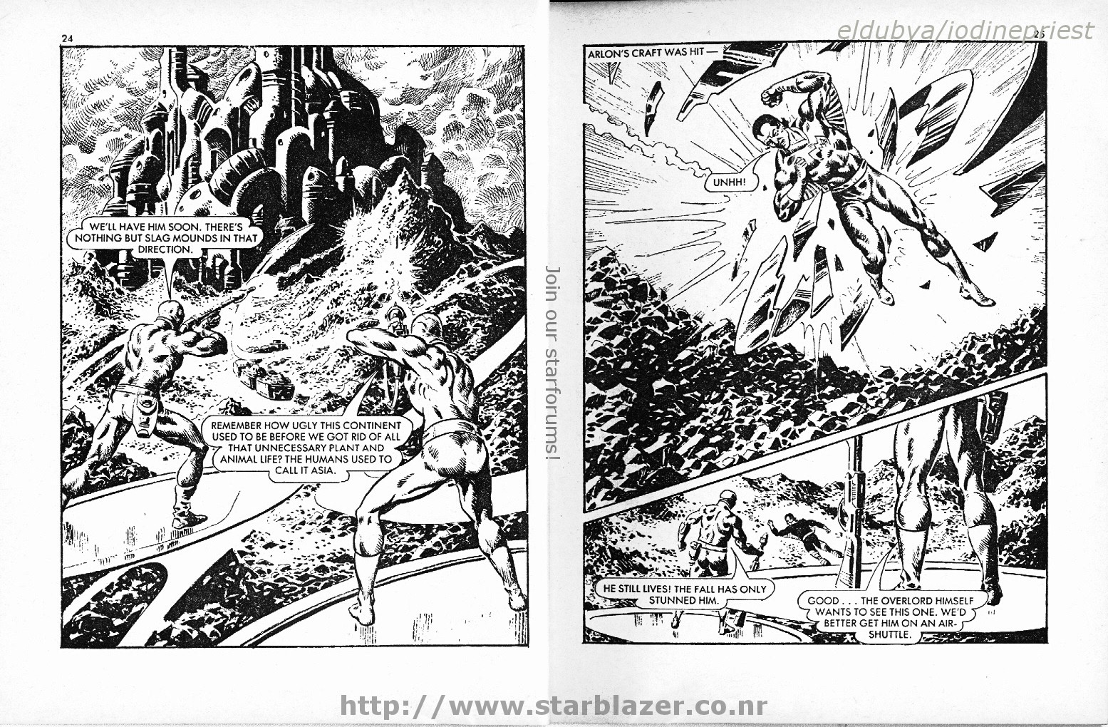 Read online Starblazer comic -  Issue #149 - 14