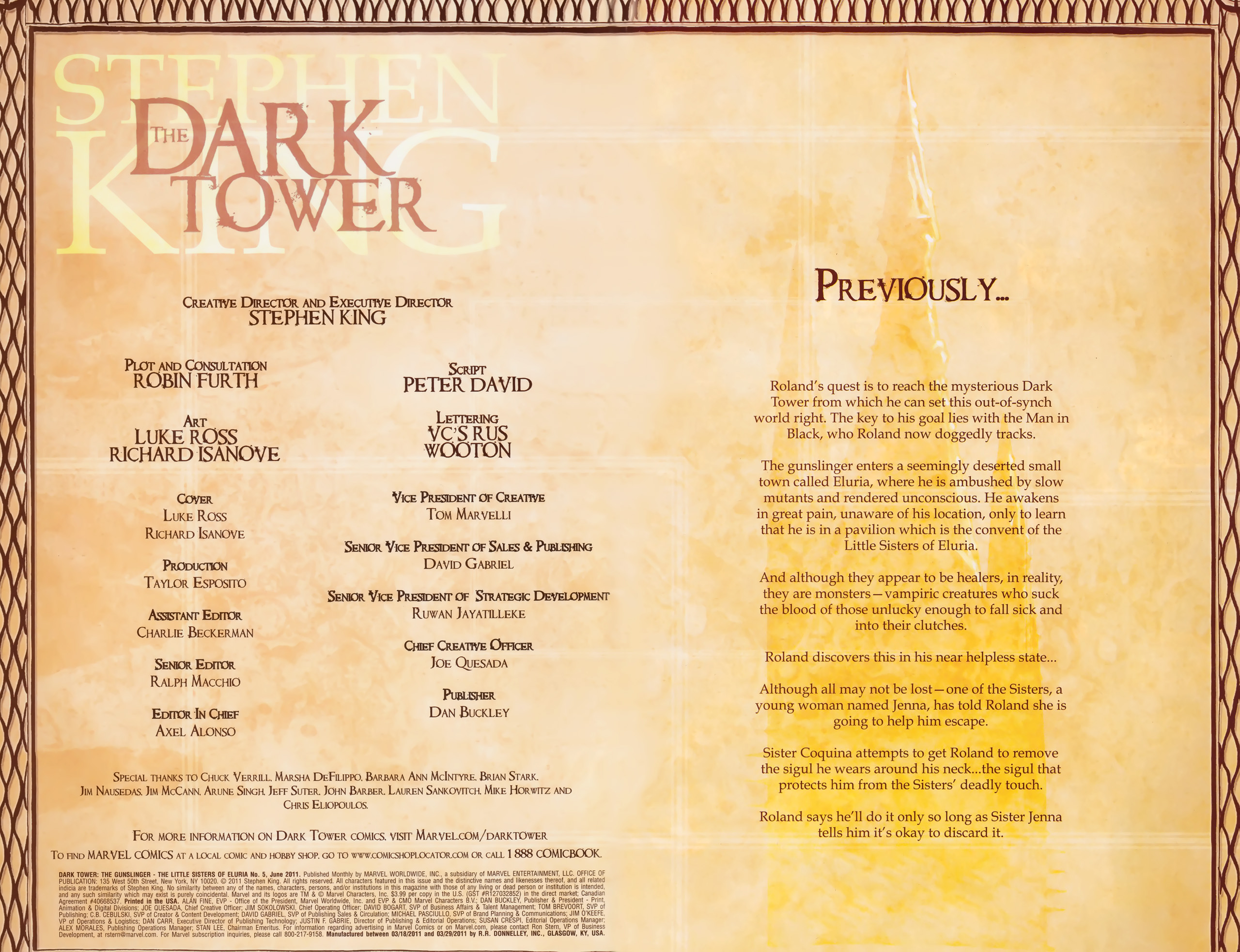 Read online Dark Tower: The Gunslinger - The Little Sisters of Eluria comic -  Issue #5 - 2