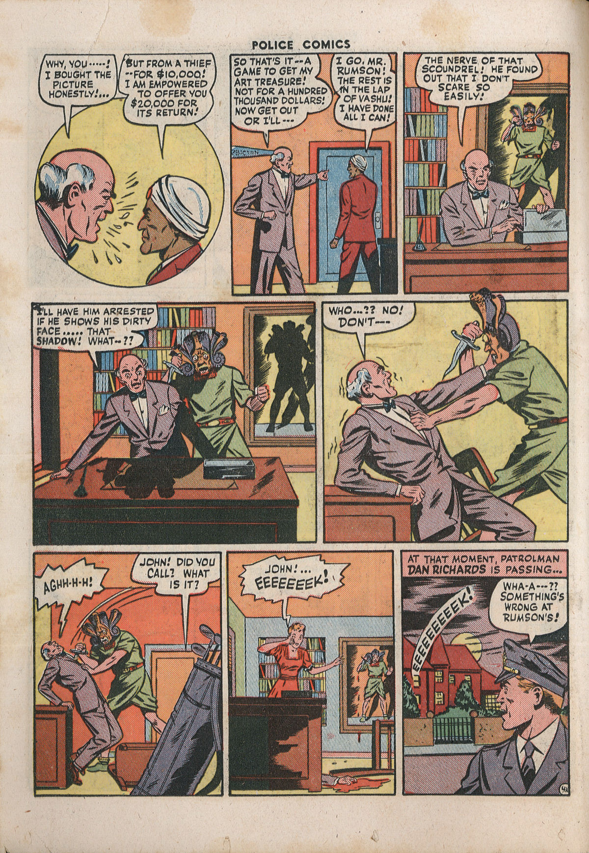 Read online Police Comics comic -  Issue #39 - 23