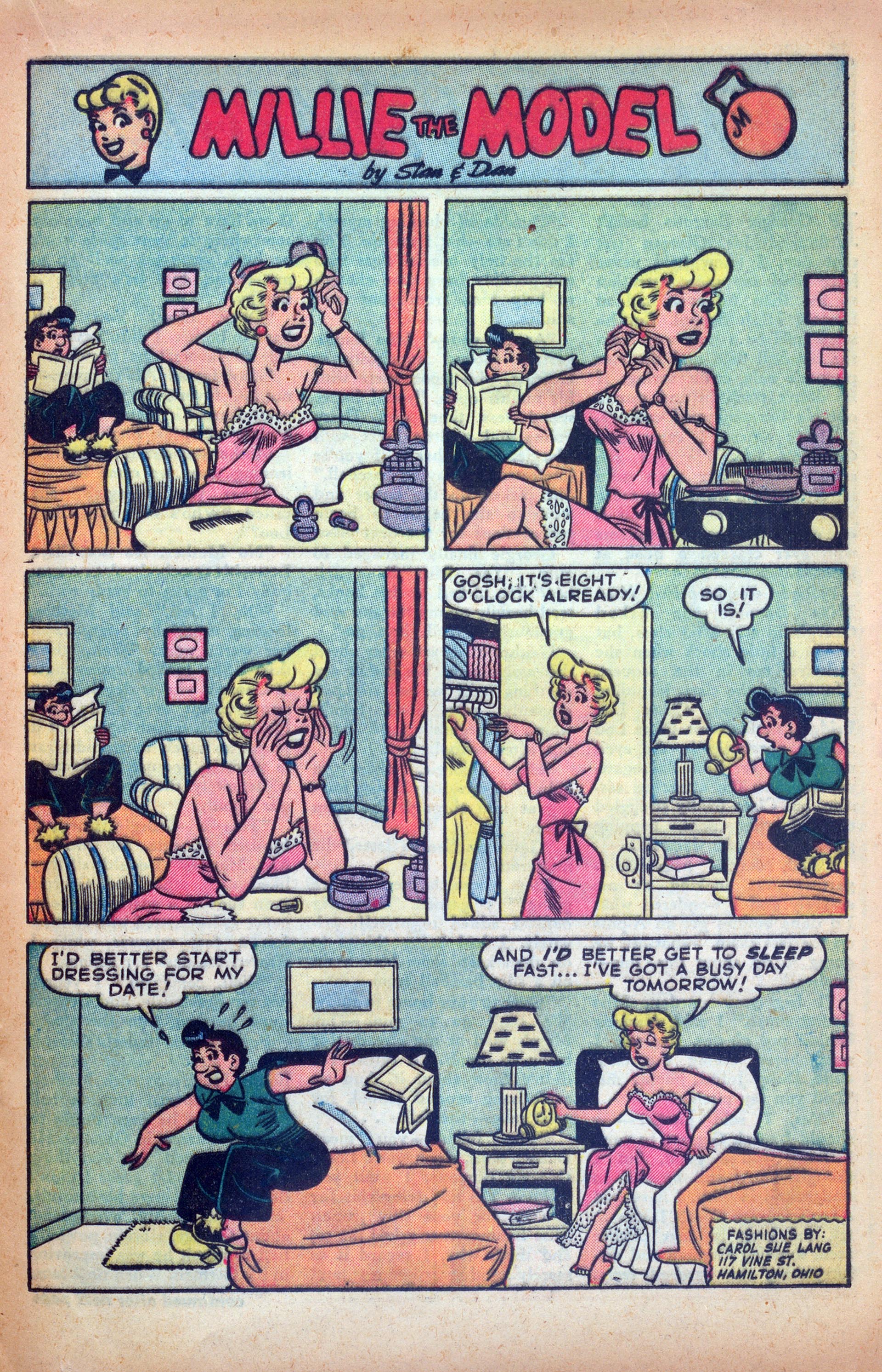 Read online Millie the Model comic -  Issue #52 - 17