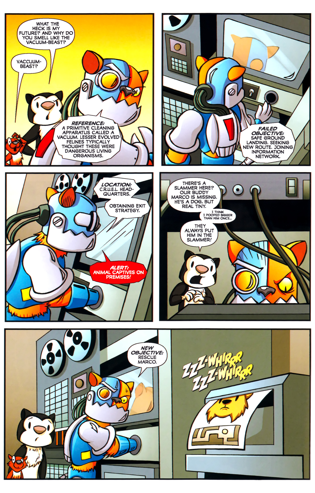 Read online Scratch9 comic -  Issue #3 - 4