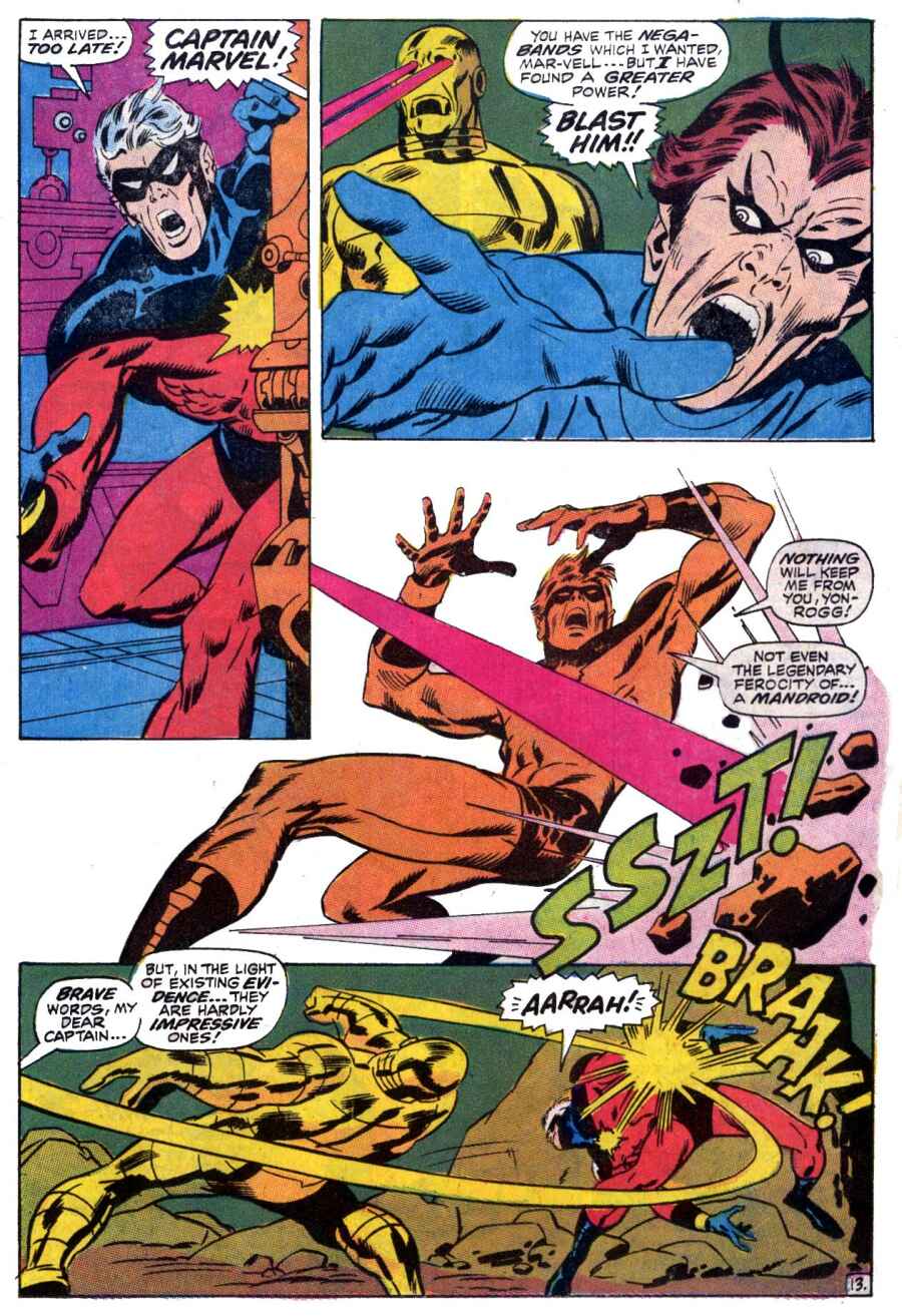 Read online Captain Marvel (1968) comic -  Issue #18 - 14