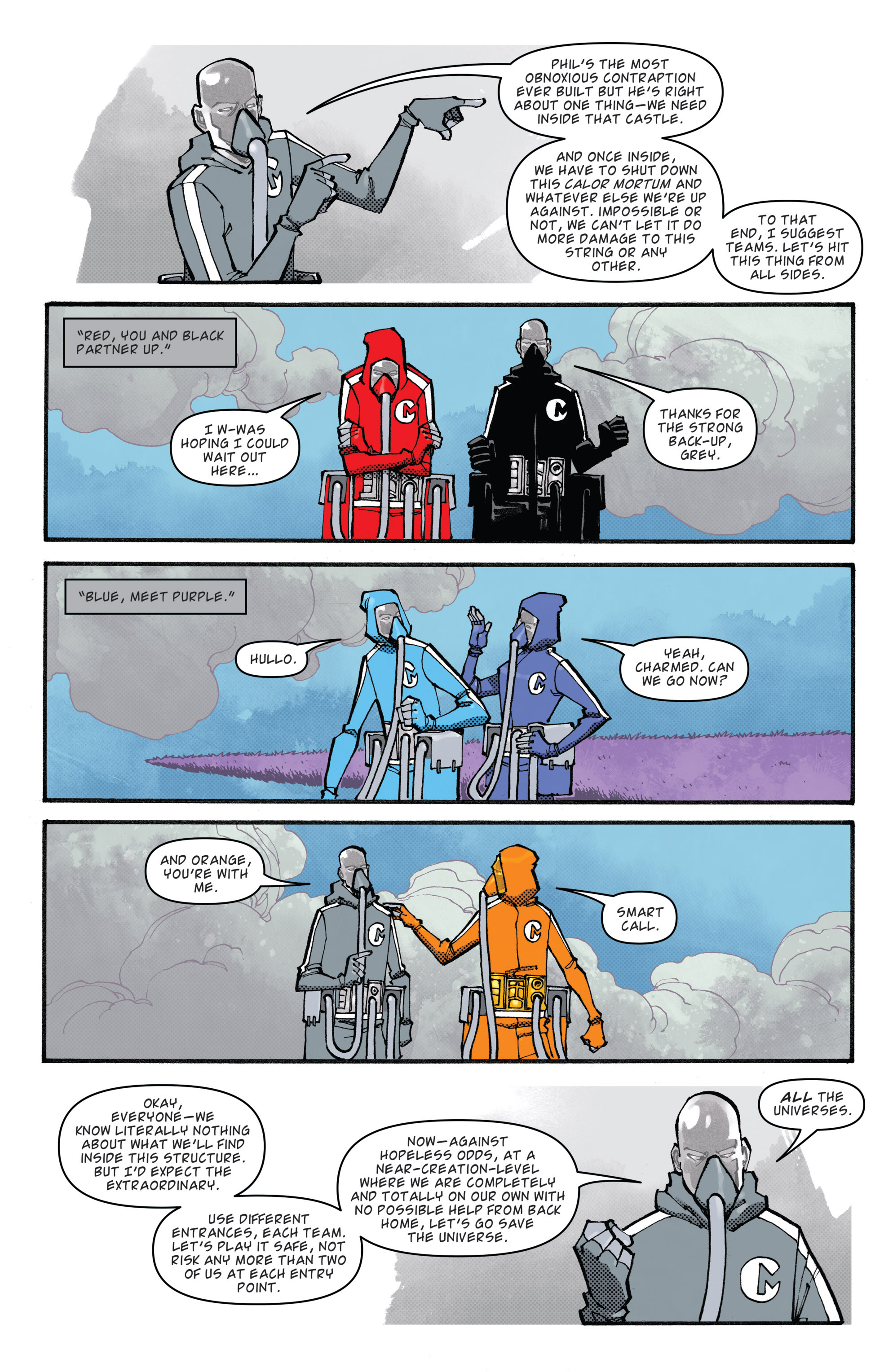 Read online String Divers comic -  Issue #4 - 5