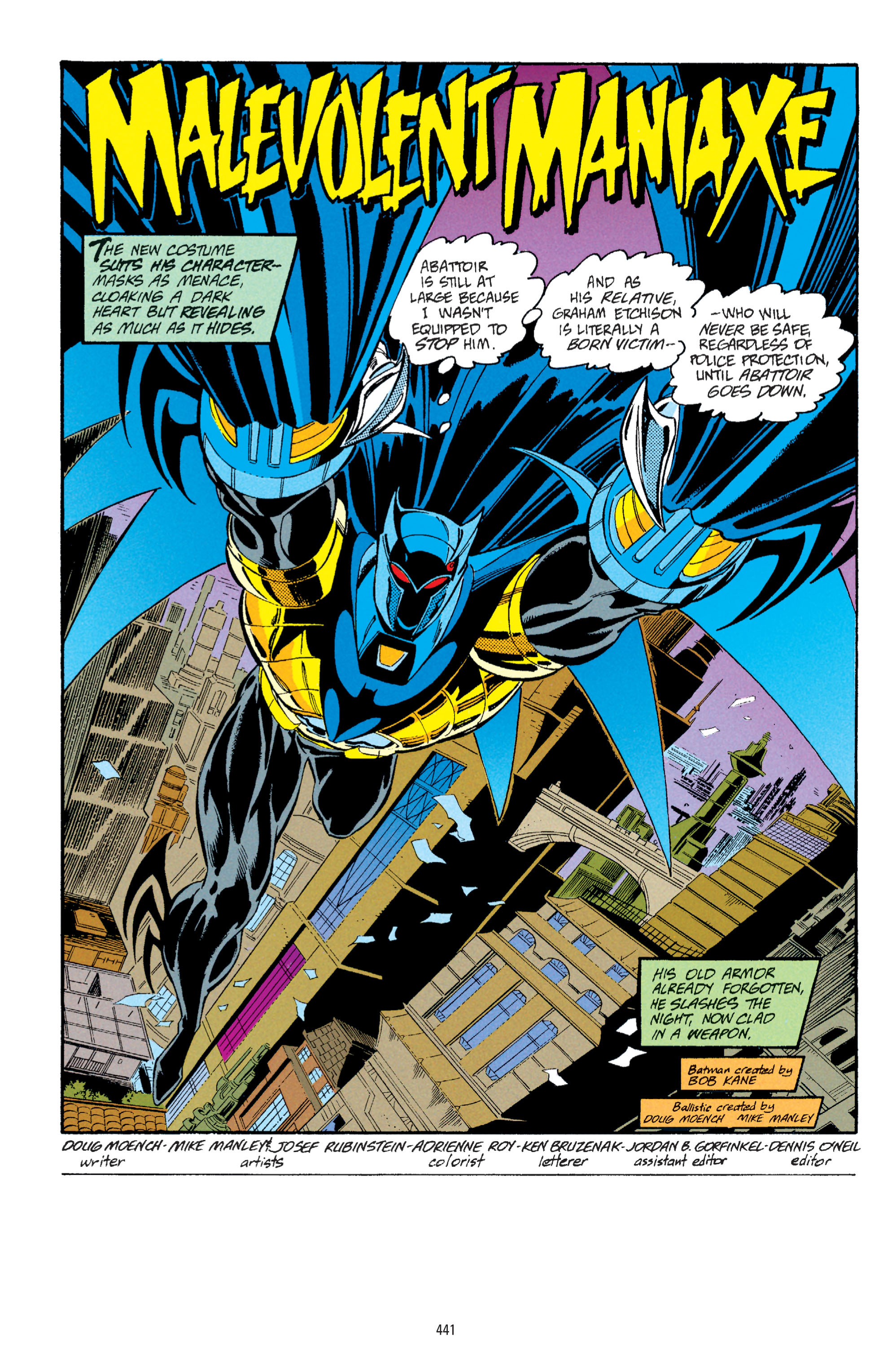 Read online Batman (1940) comic -  Issue #506 - 2