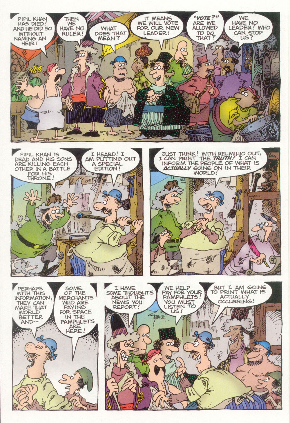 Read online Sergio Aragonés' Groo: Mightier Than the Sword comic -  Issue #4 - 24