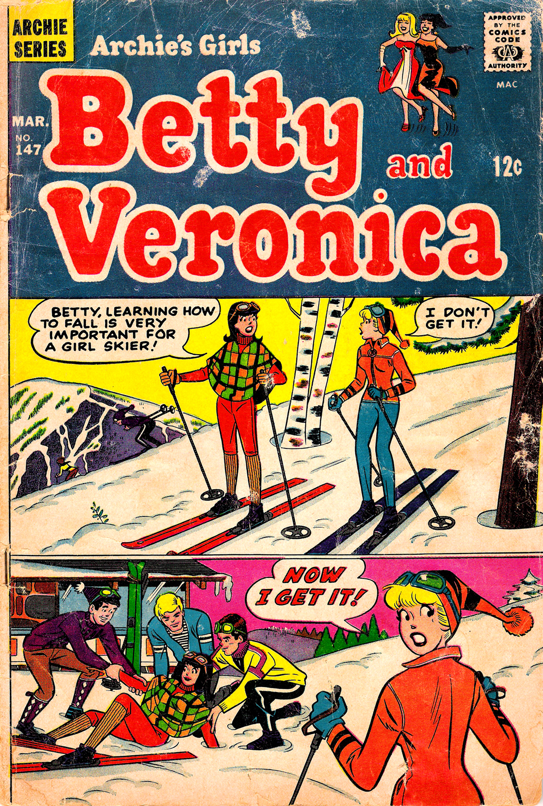 Read online Archie's Girls Betty and Veronica comic -  Issue #147 - 1