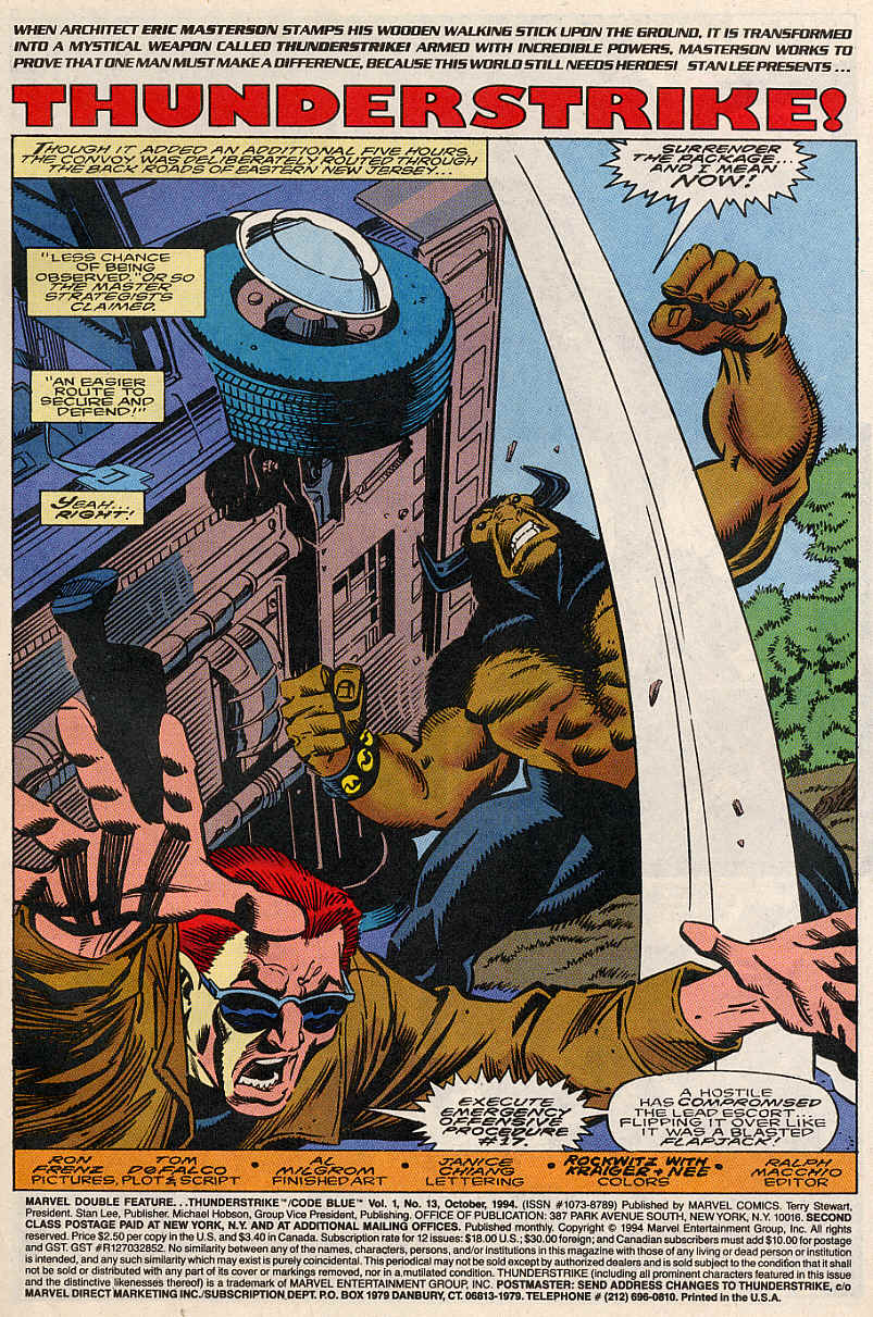 Read online Thunderstrike (1993) comic -  Issue #13 - 2