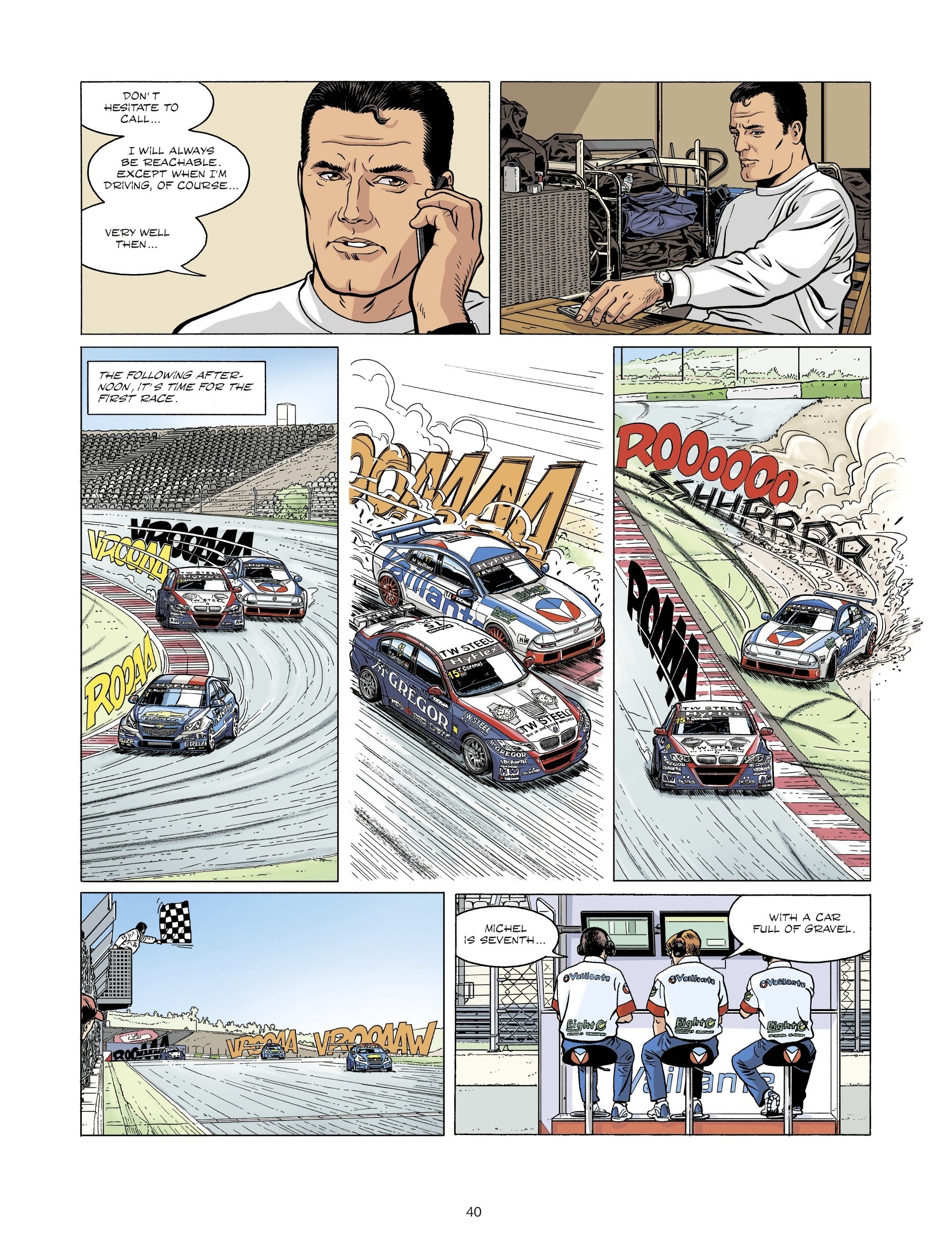 Read online Michel Vaillant comic -  Issue #1 - 42