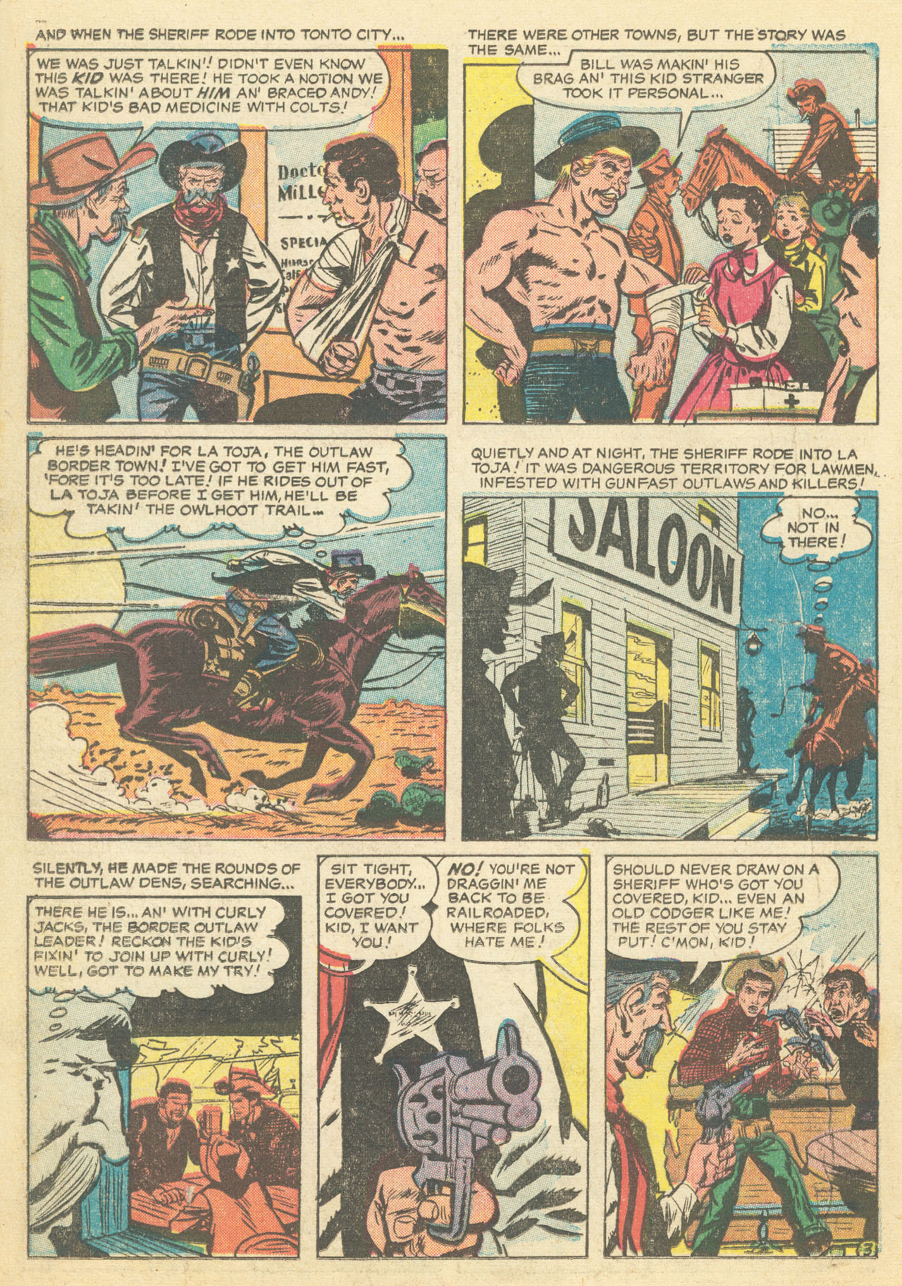 Read online Western Gunfighters (1956) comic -  Issue #23 - 22