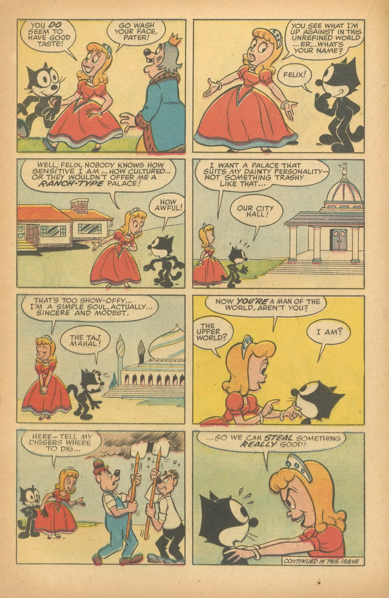 Read online Felix the Cat (1955) comic -  Issue #94 - 16