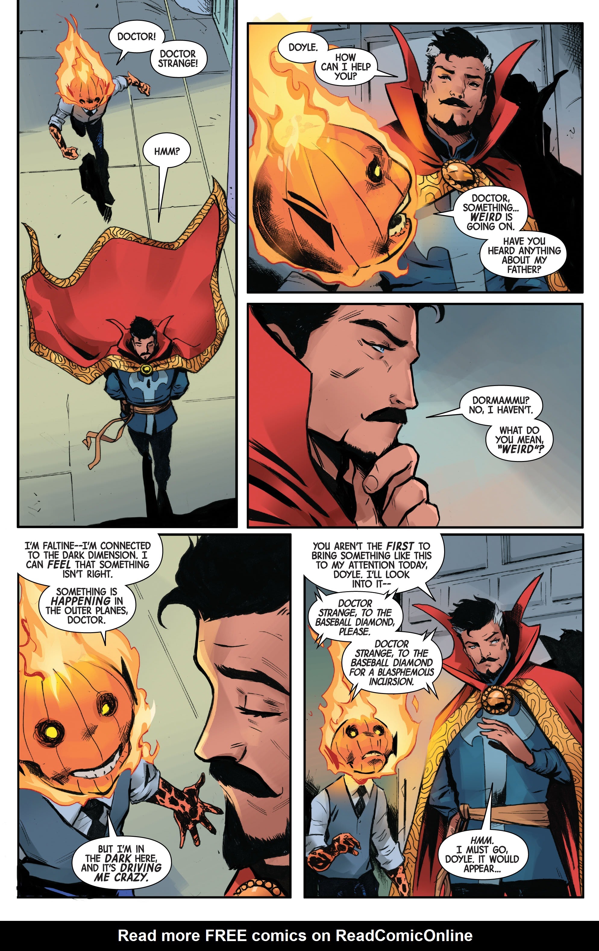 Read online Death of Doctor Strange comic -  Issue #1 - 17