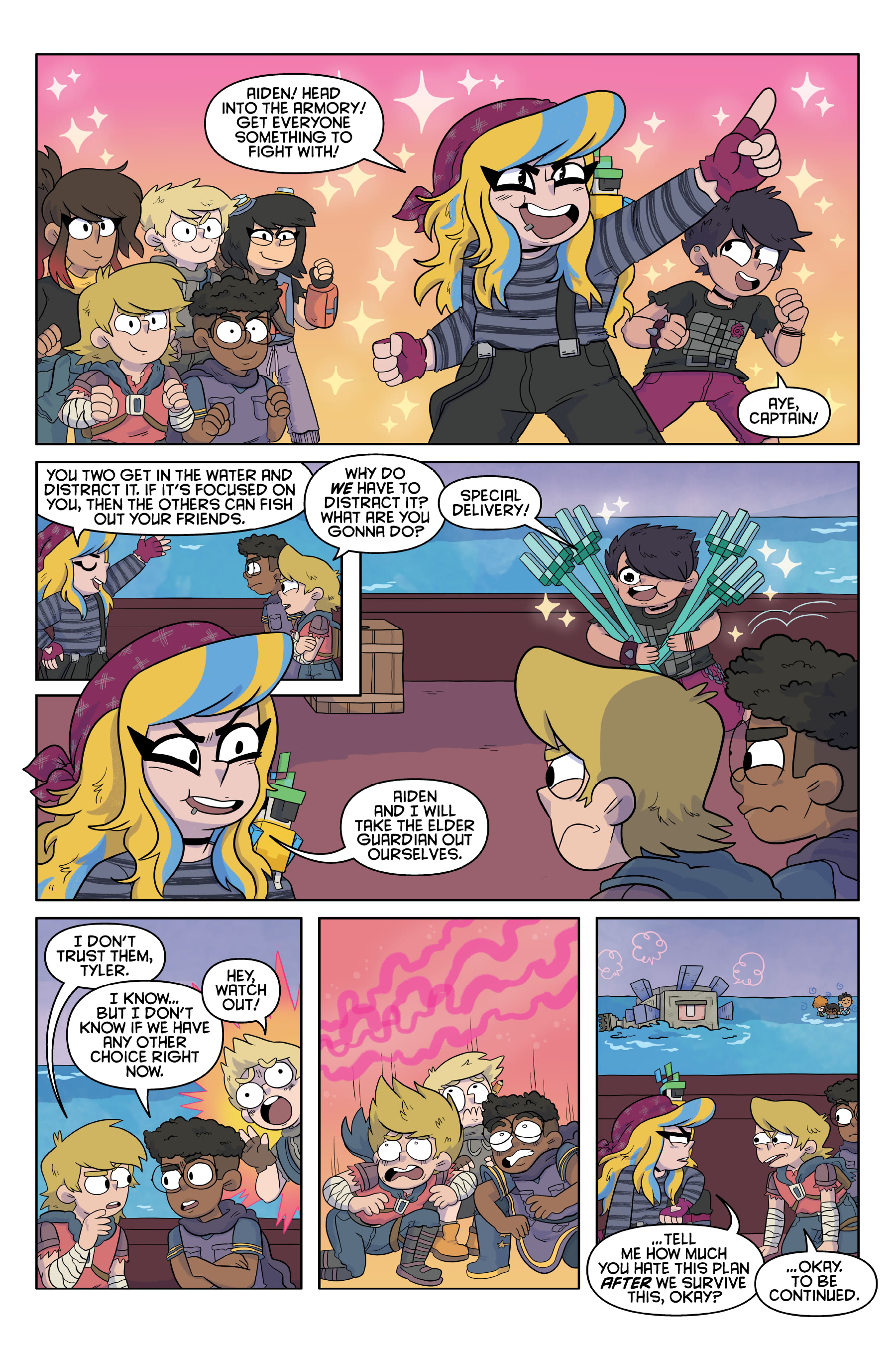 Read online Minecraft comic -  Issue # TPB 2 - 61