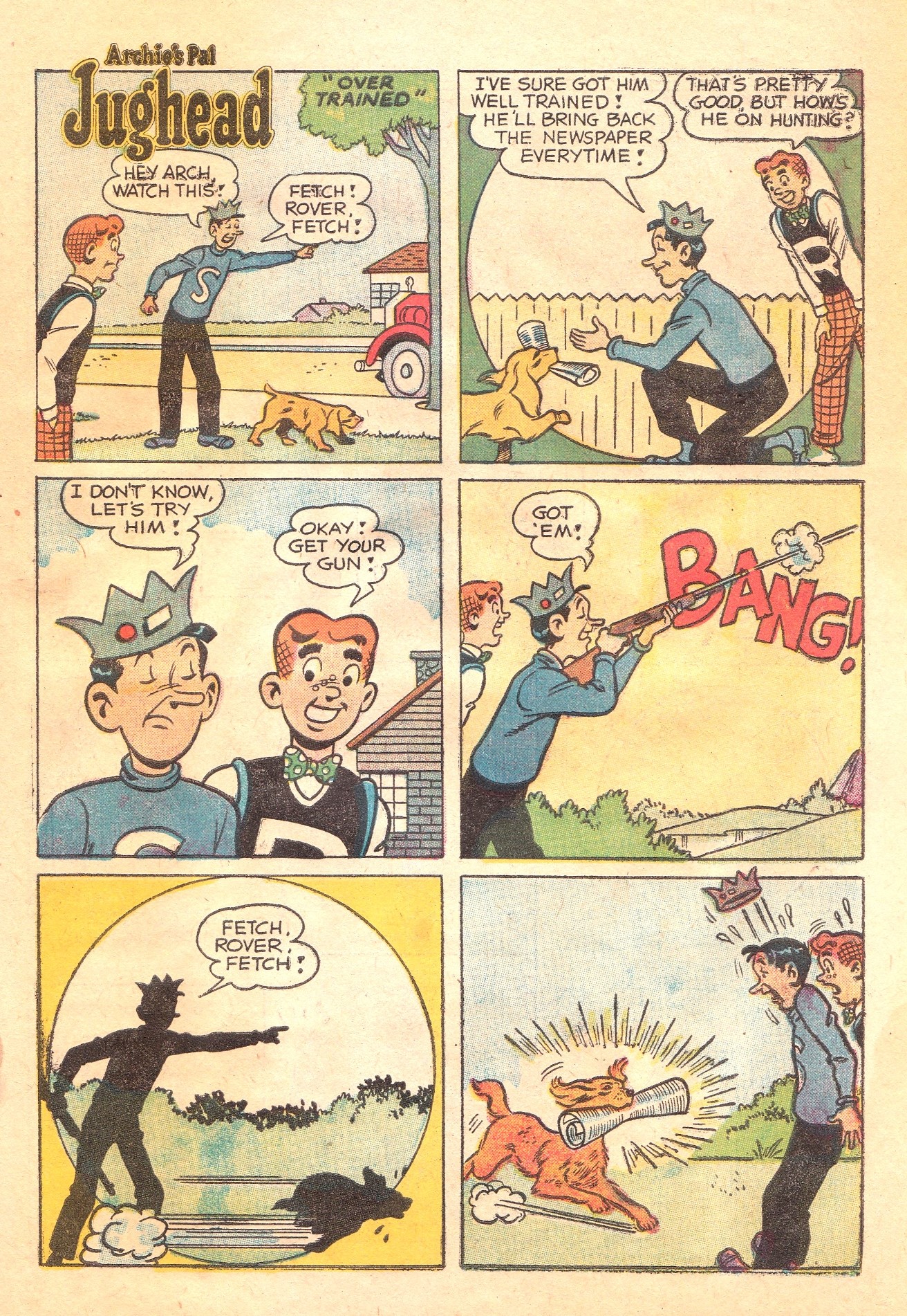 Read online Archie's Pal Jughead comic -  Issue #28 - 31