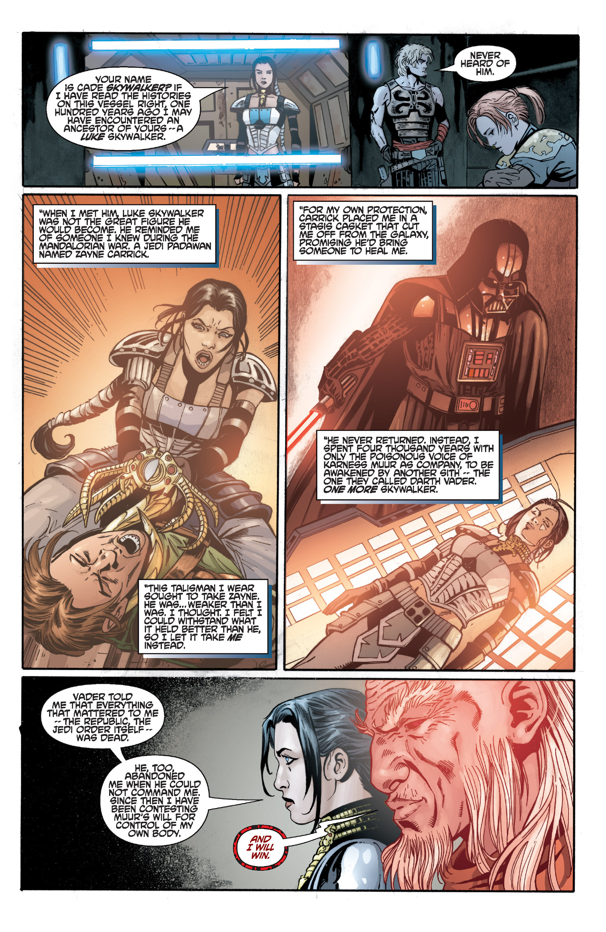 Read online Star Wars Legends: Legacy - Epic Collection comic -  Issue # TPB 2 (Part 3) - 15