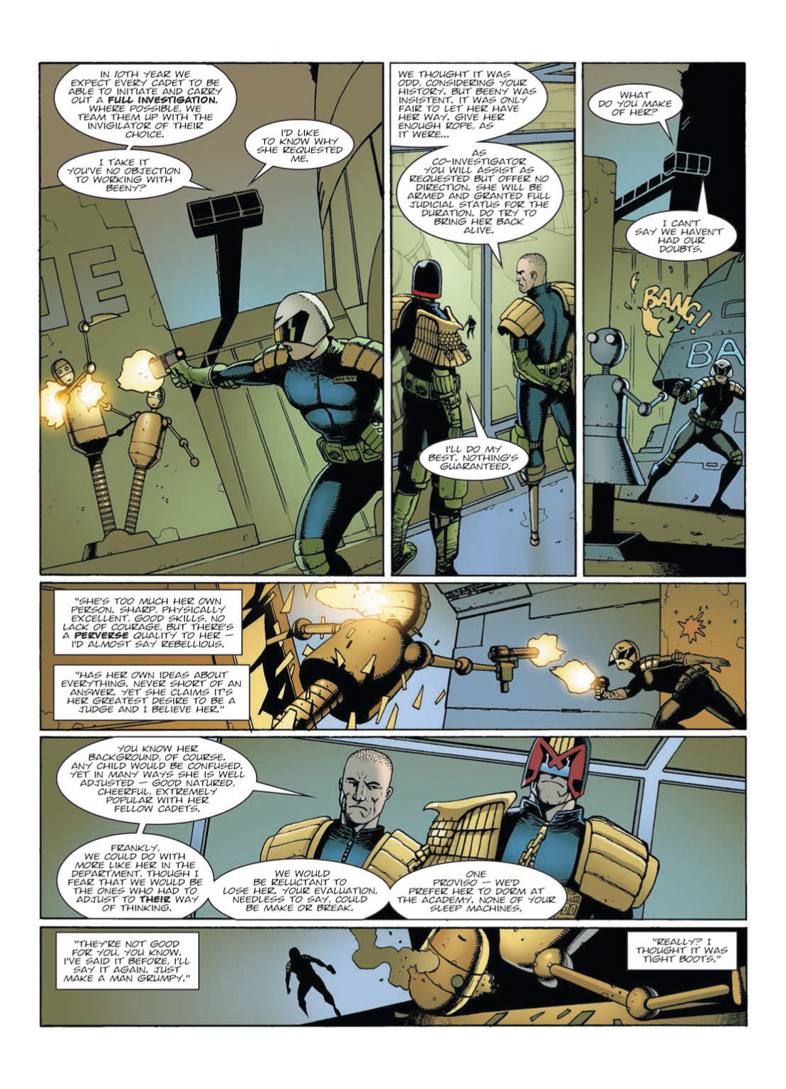 Read online Judge Dredd: America comic -  Issue # TPB - 123