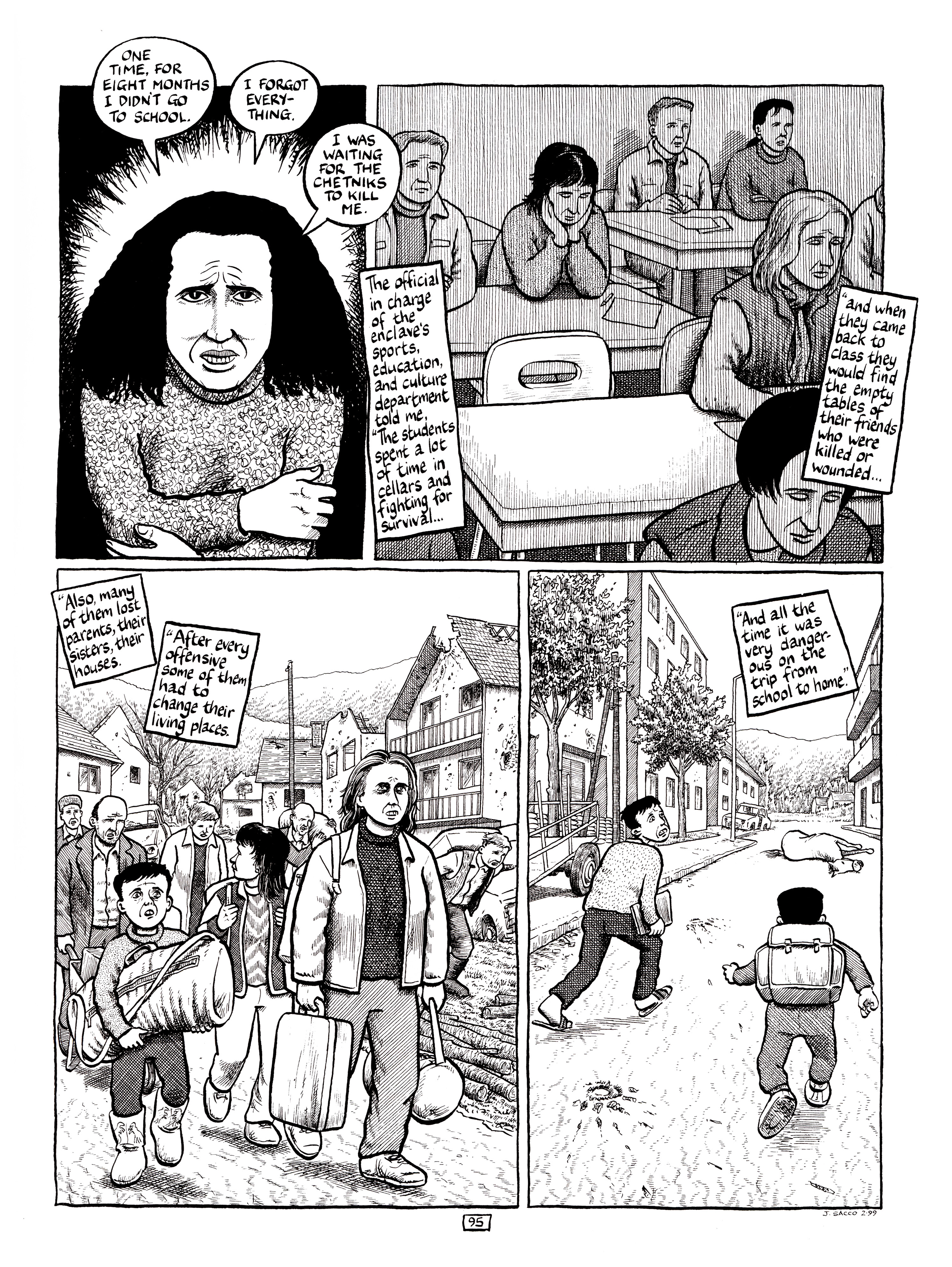 Read online Safe Area Goražde comic -  Issue # TPB (Part 2) - 36