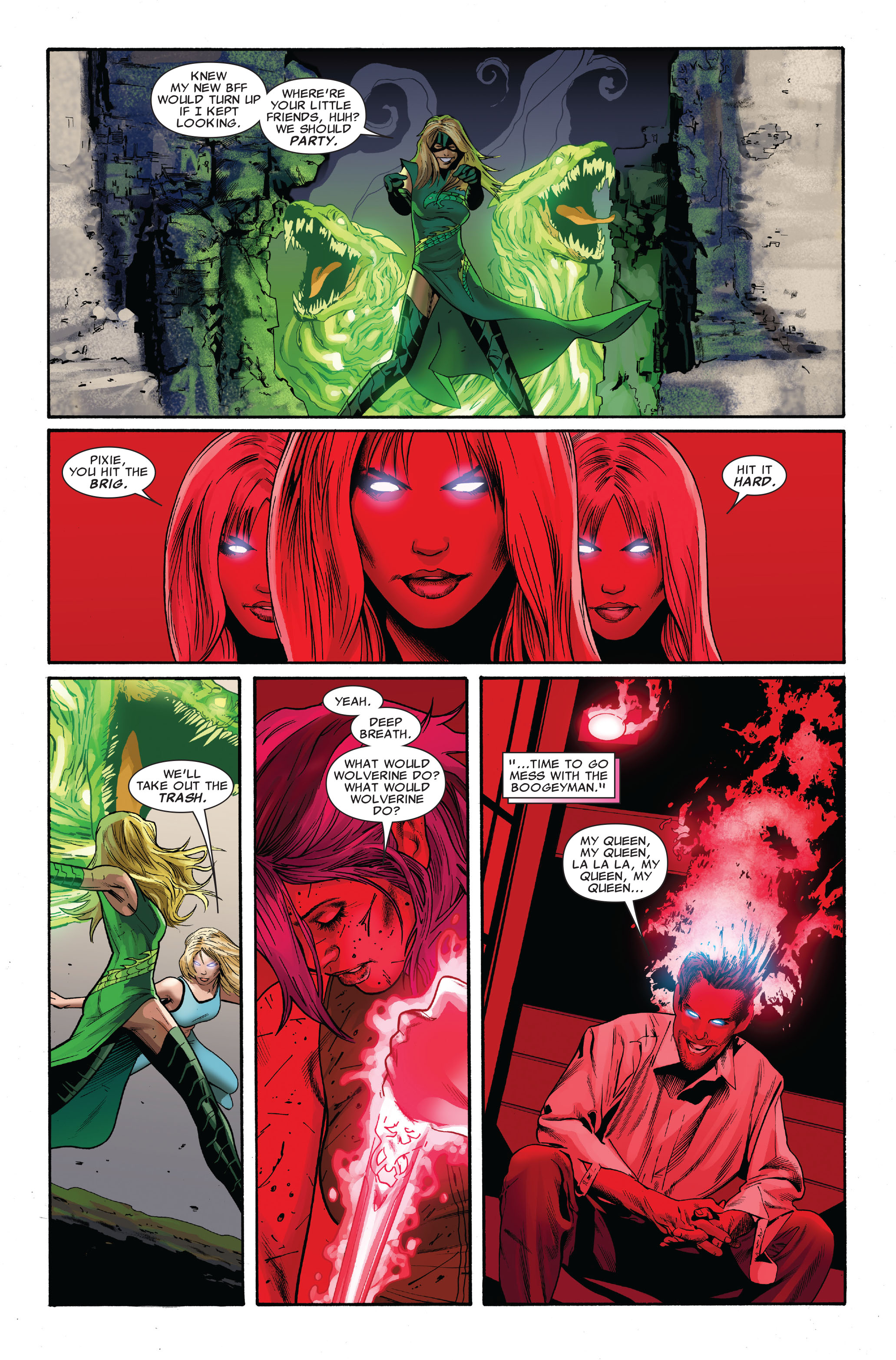 Read online Uncanny X-Men: Sisterhood comic -  Issue # TPB - 70