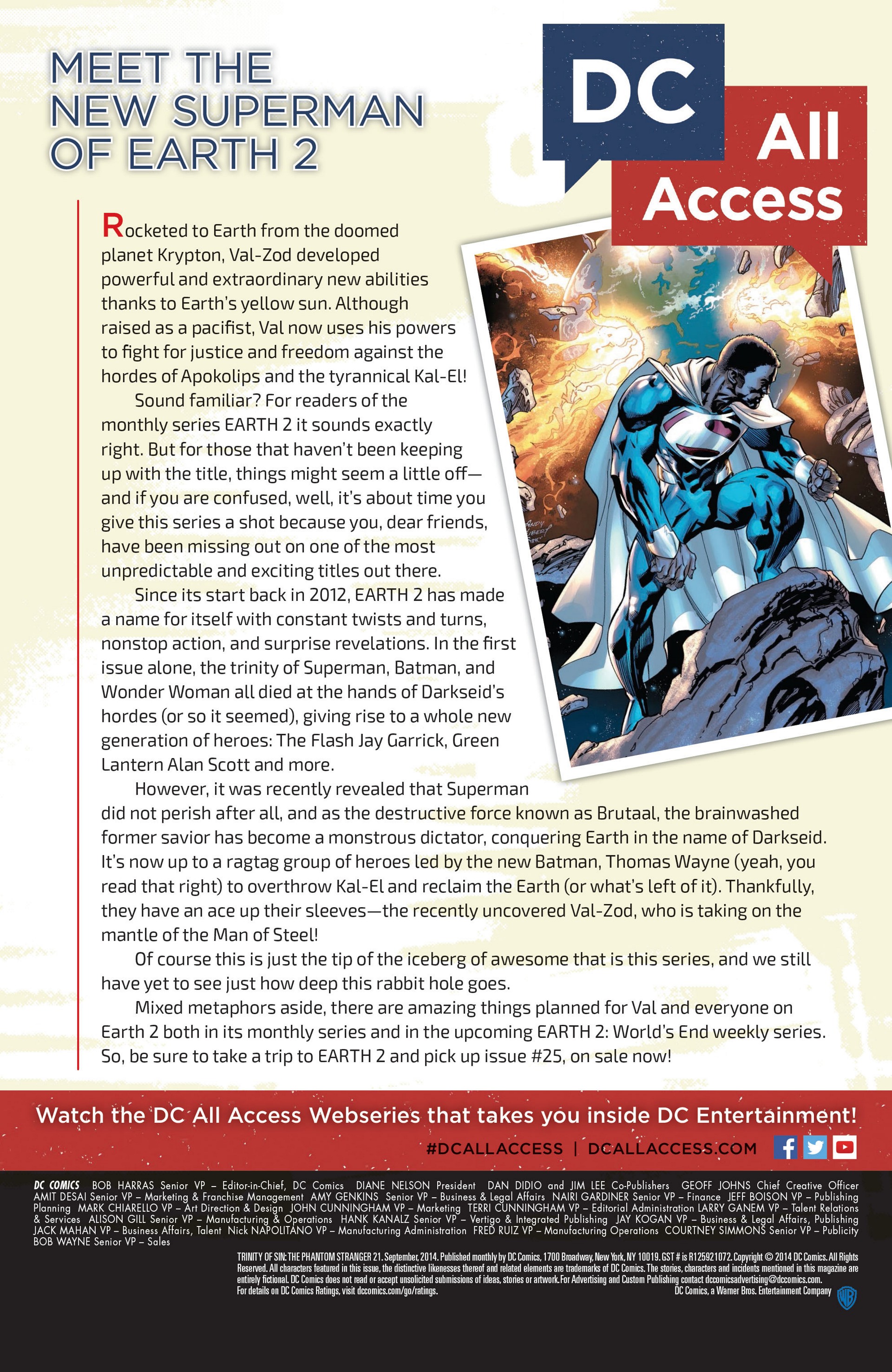 Read online The Phantom Stranger (2012) comic -  Issue #21 - 22