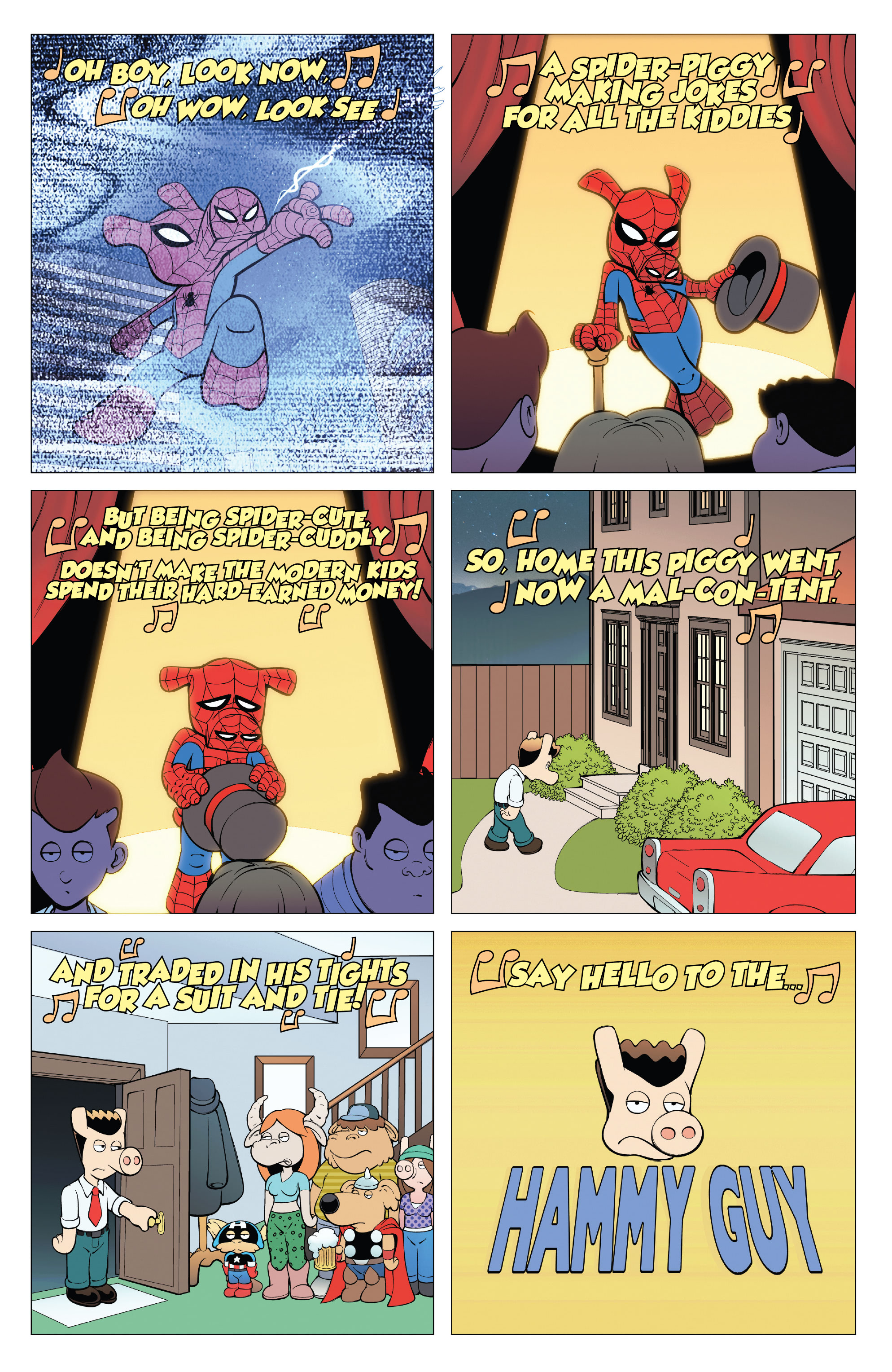 Read online Spider-Ham comic -  Issue #5 - 3