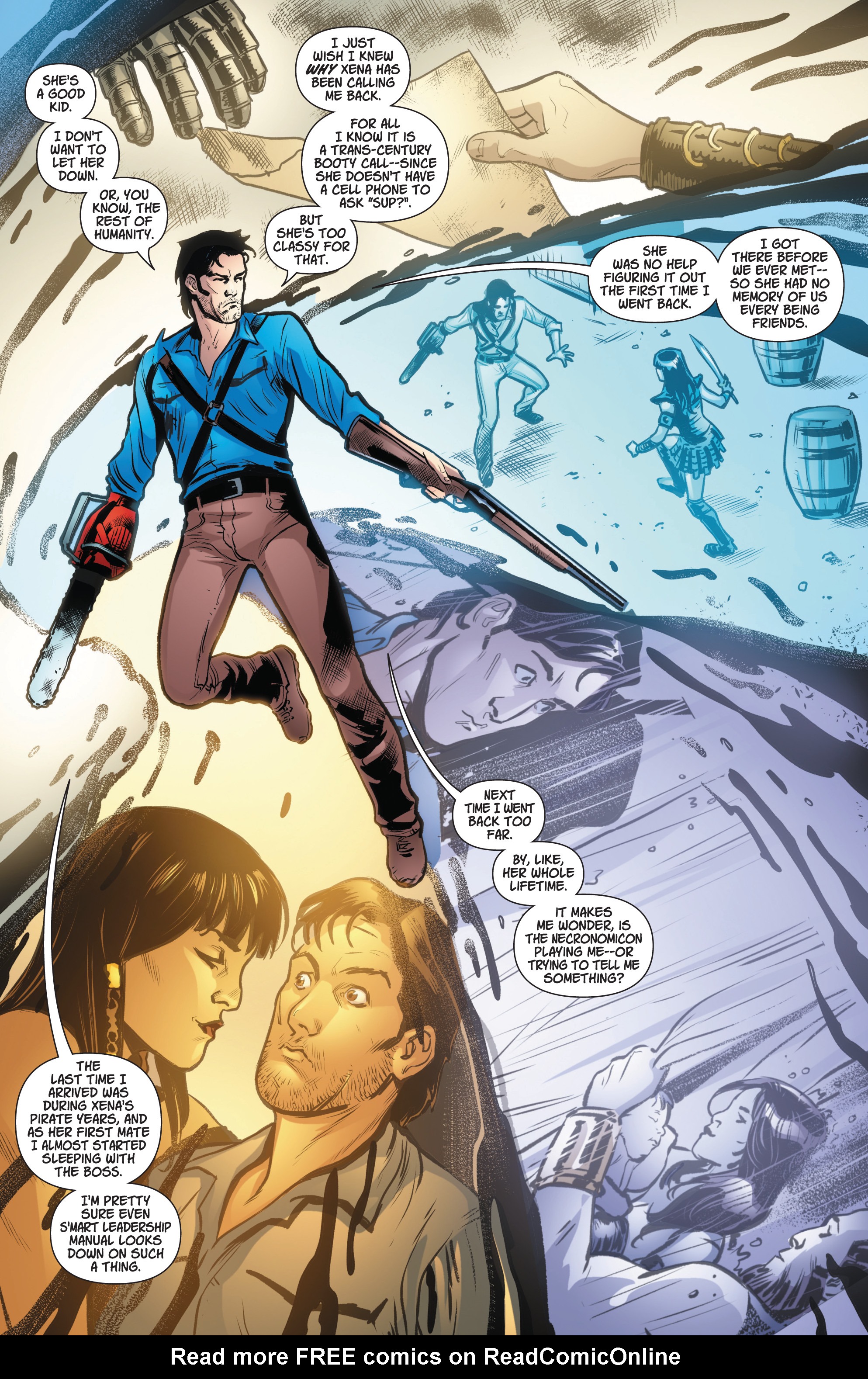 Read online Army Of Darkness/Xena: Forever…And A Day comic -  Issue #4 - 6