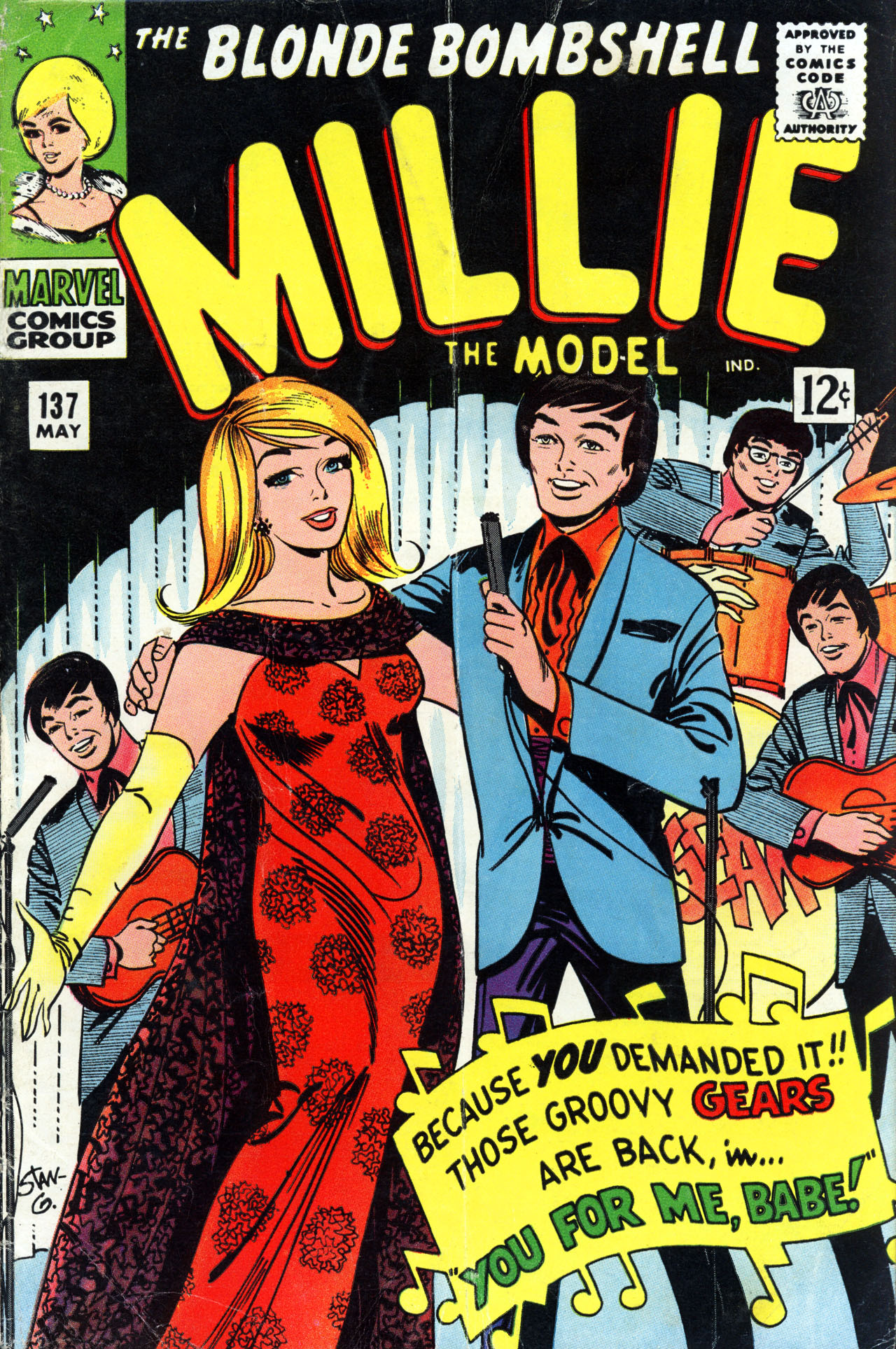 Read online Millie the Model comic -  Issue #137 - 1