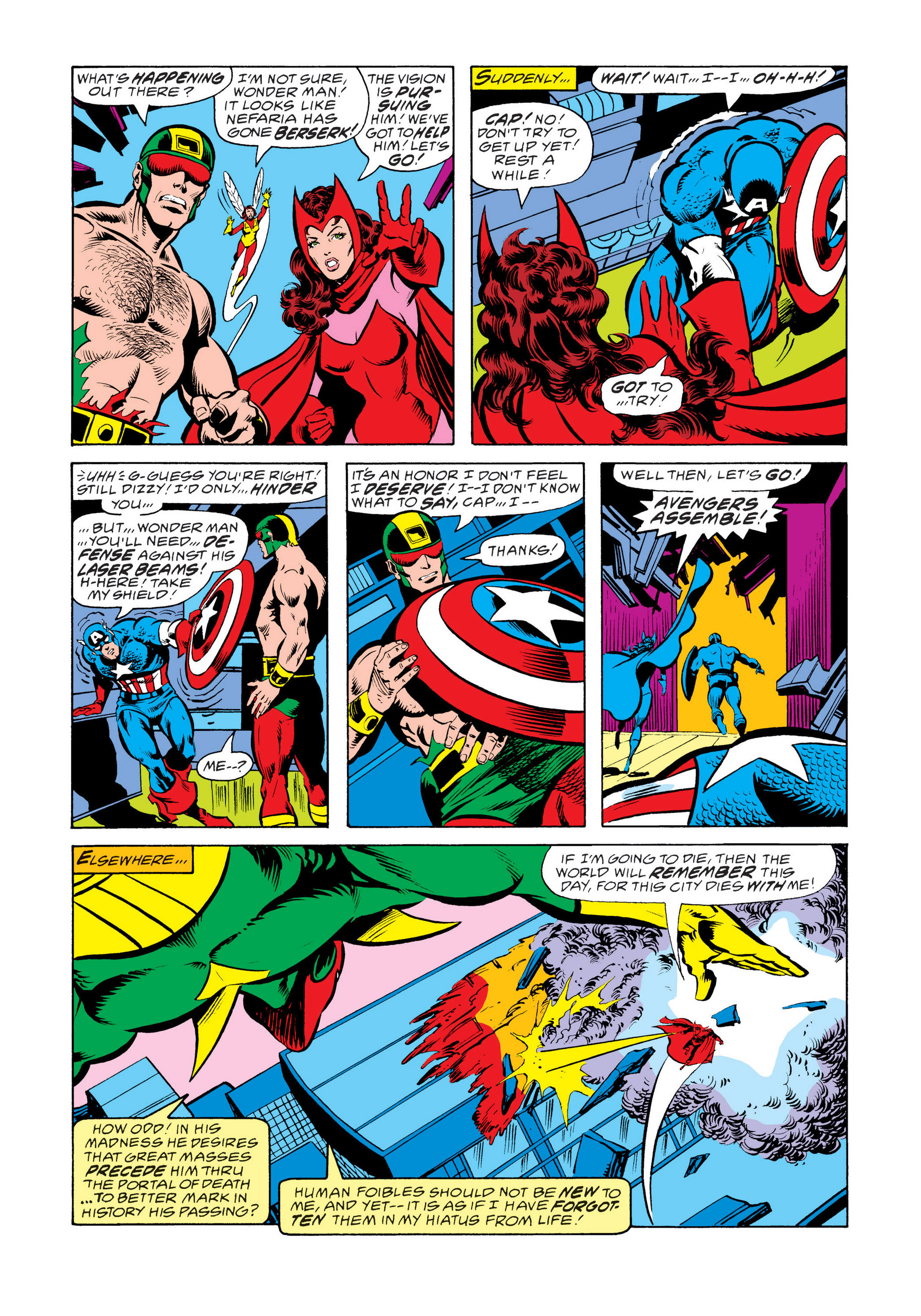 Read online Marvel Masterworks: The Avengers comic -  Issue # TPB 17 (Part 1) - 57