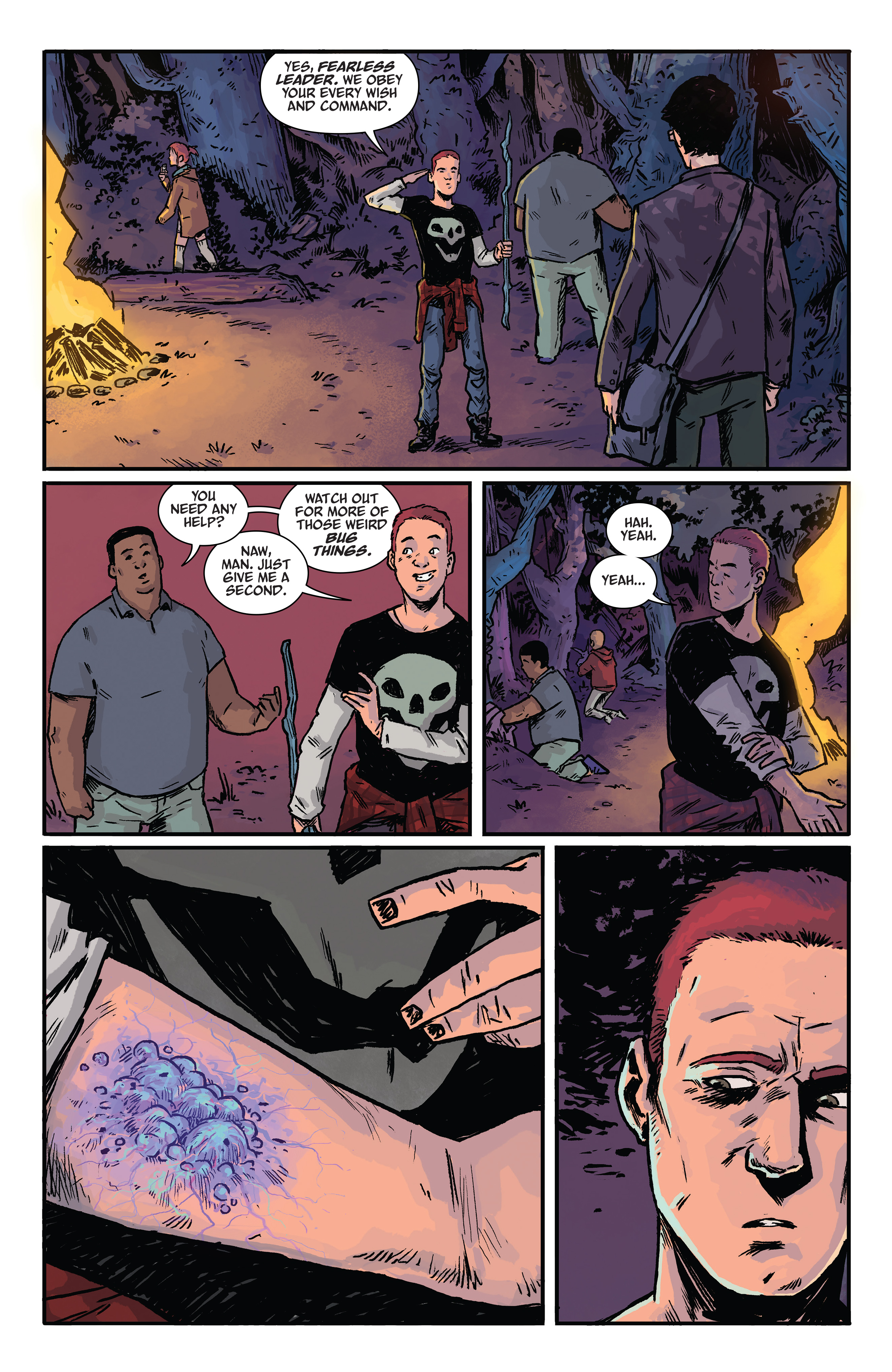 Read online The Woods comic -  Issue # _Yearbook Edition 1 (Part 1) - 41
