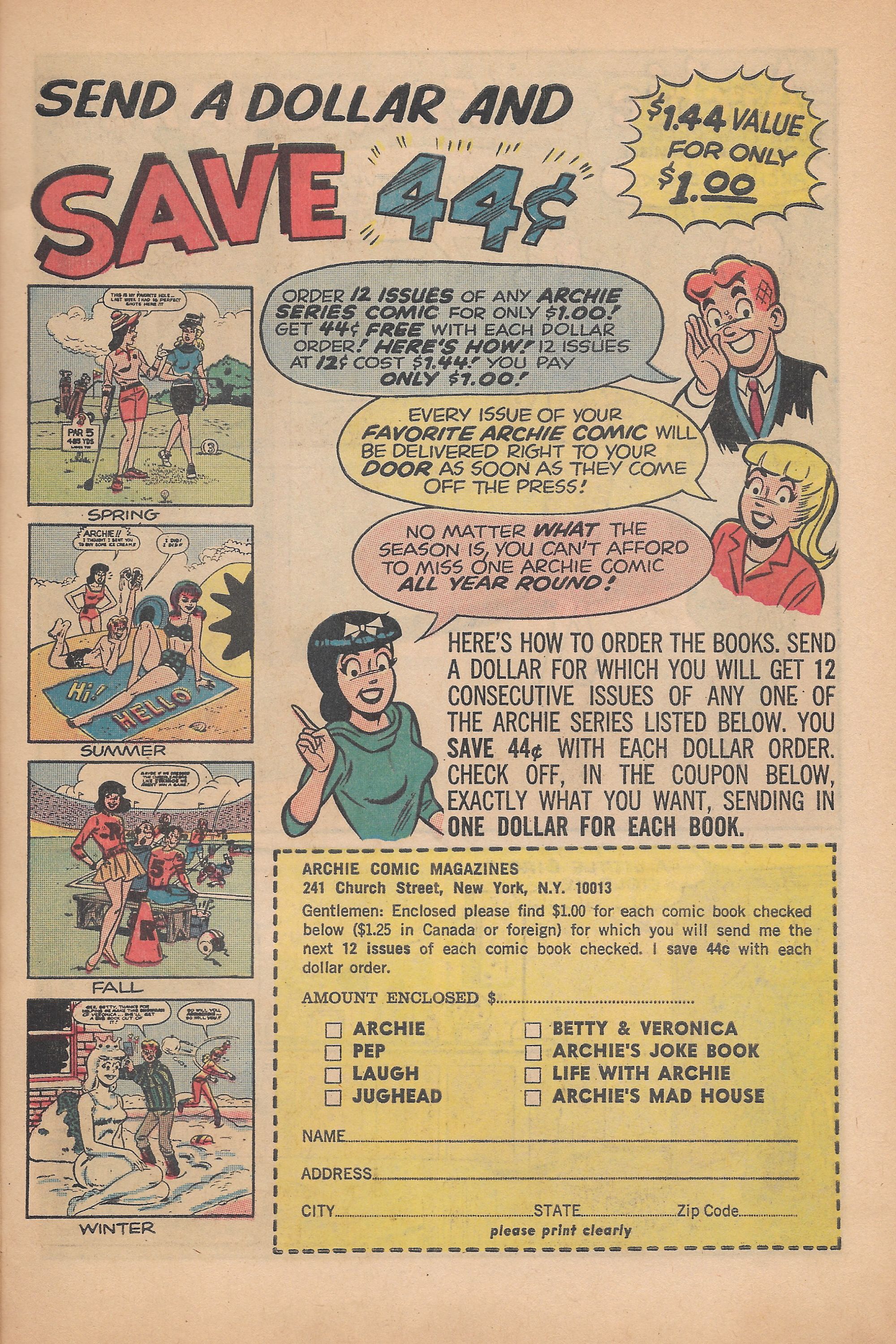 Read online Archie's Pals 'N' Gals (1952) comic -  Issue #32 - 21