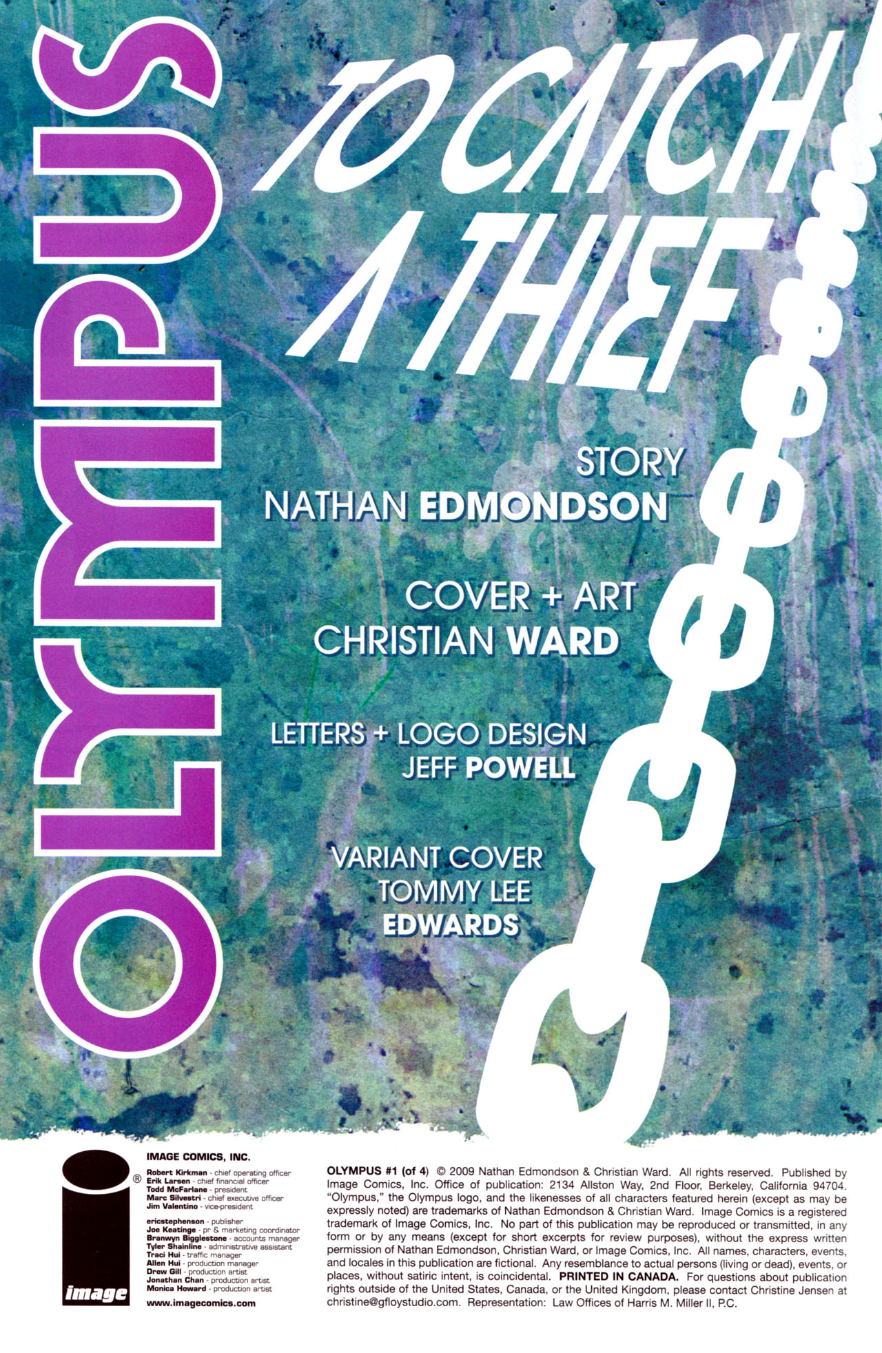 Read online Olympus (2009) comic -  Issue #1 - 2