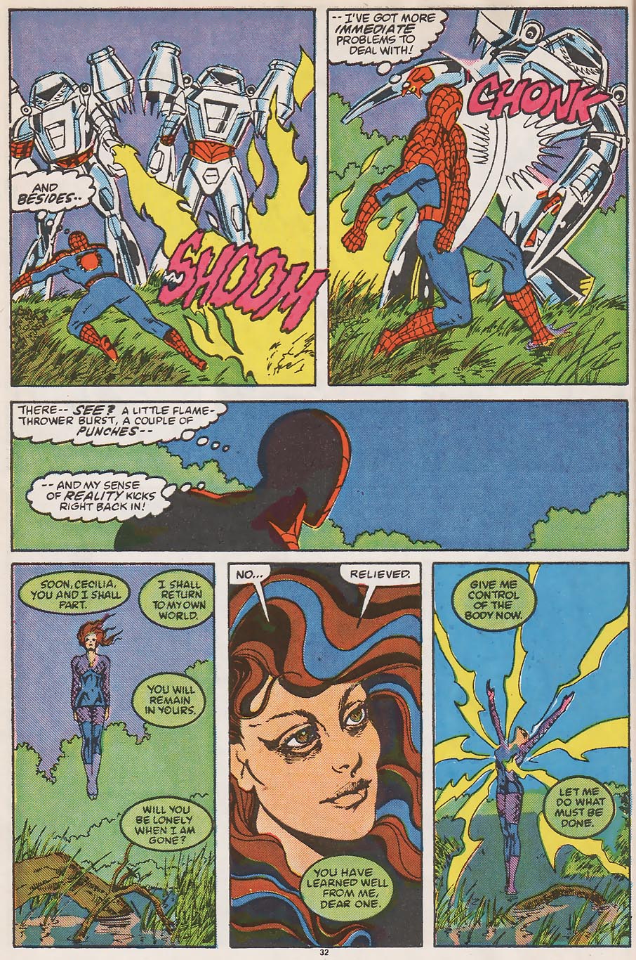 Read online Web of Spider-Man (1985) comic -  Issue # _Annual 4 - 28