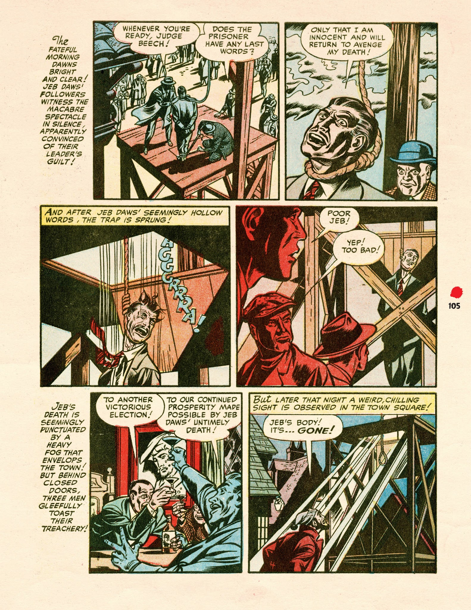Read online Chilling Archives of Horror Comics comic -  Issue # TPB 5 - 105