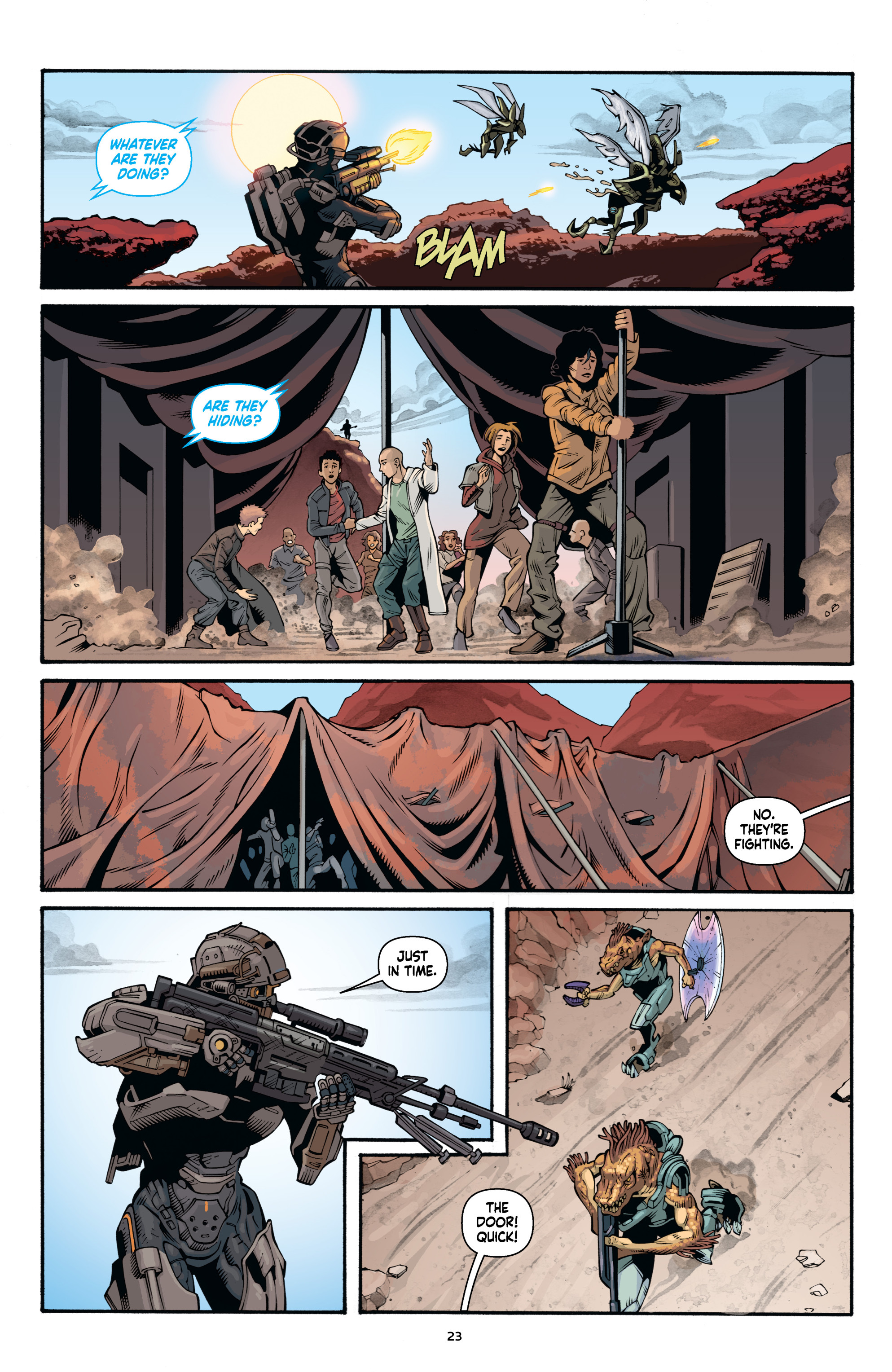Read online Halo: Lone Wolf comic -  Issue # _TPB - 23