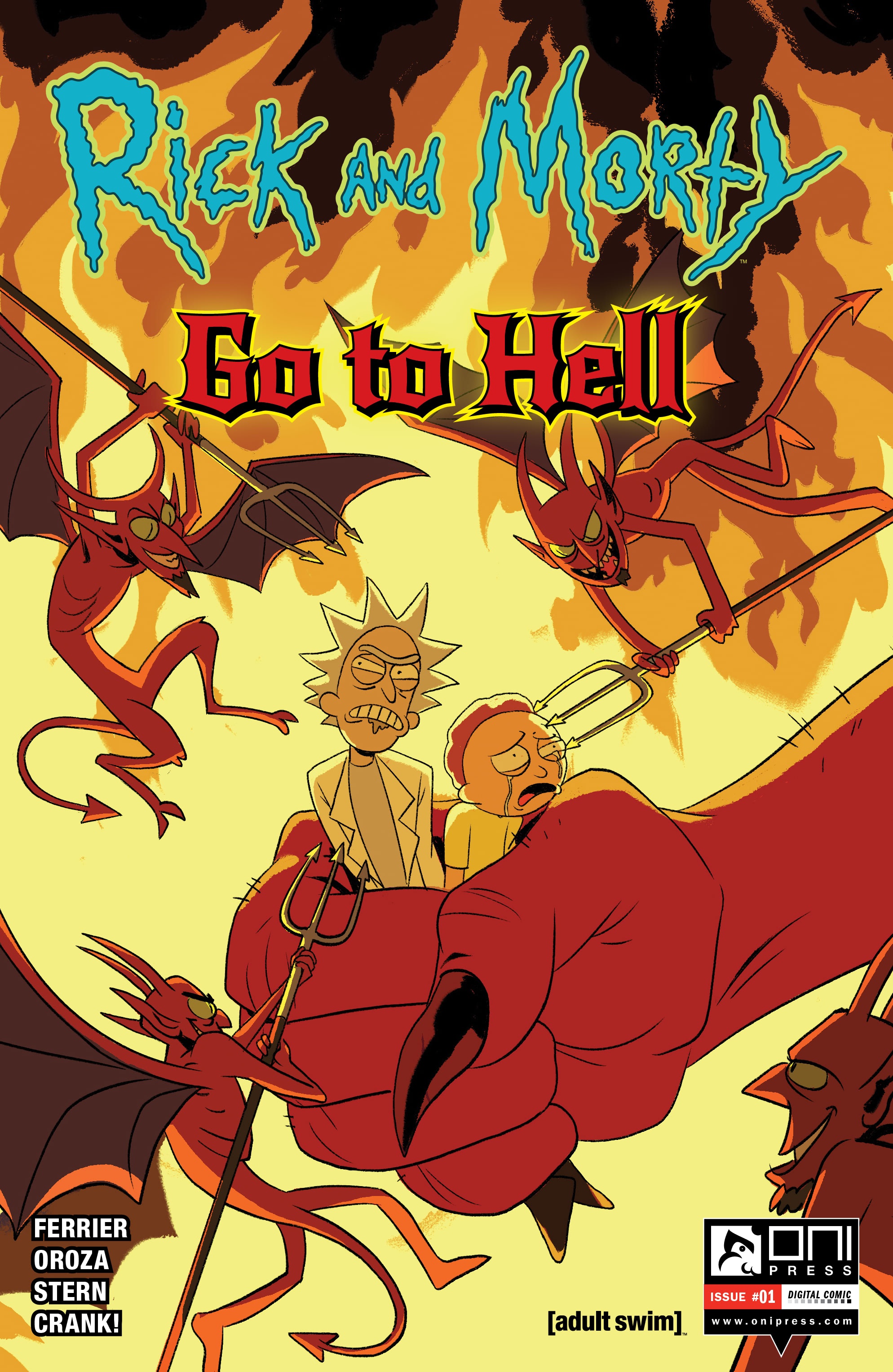 Read online Rick and Morty: Go to Hell comic -  Issue #1 - 1