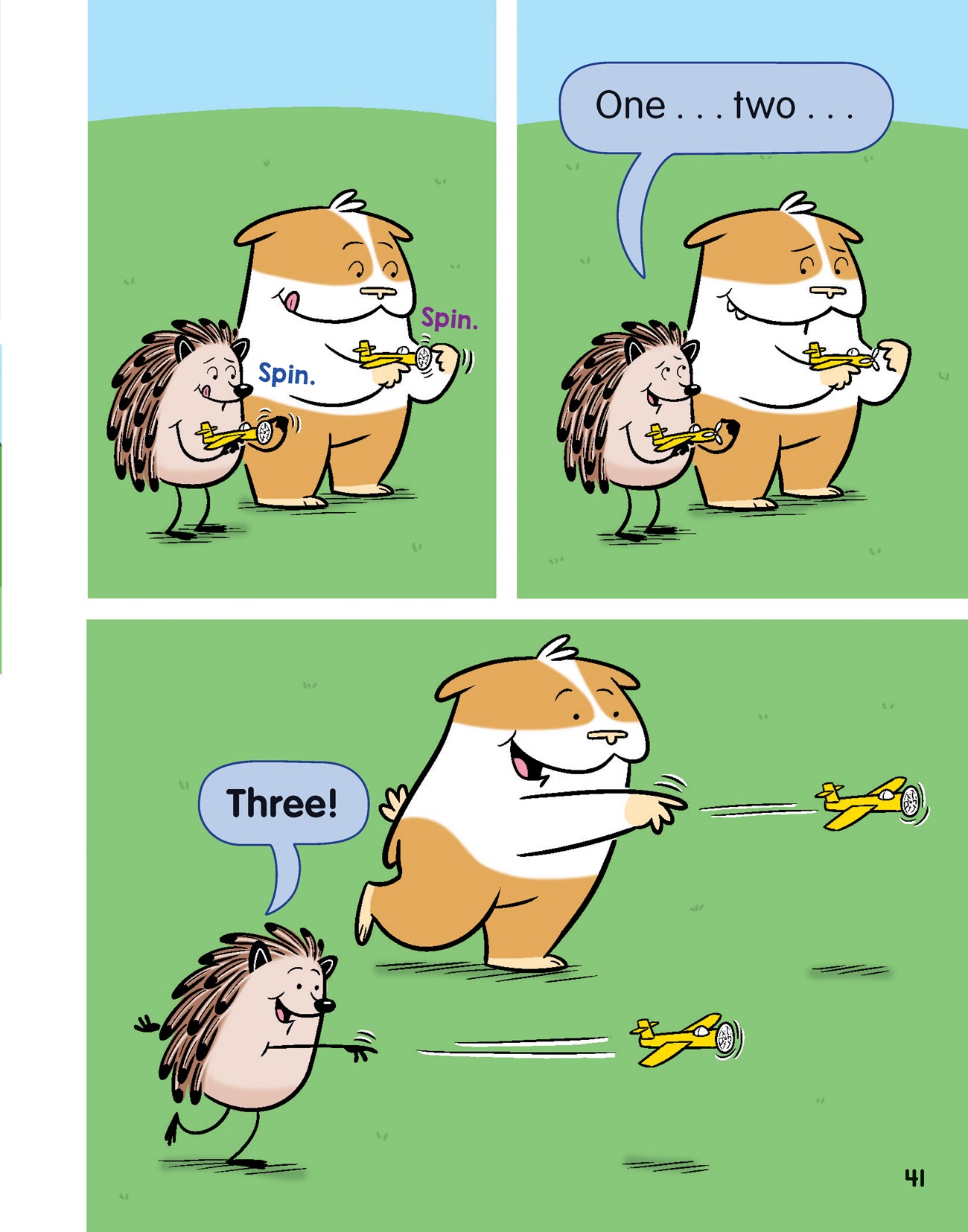 Read online Hello, Hedgehog! comic -  Issue #6 - 44