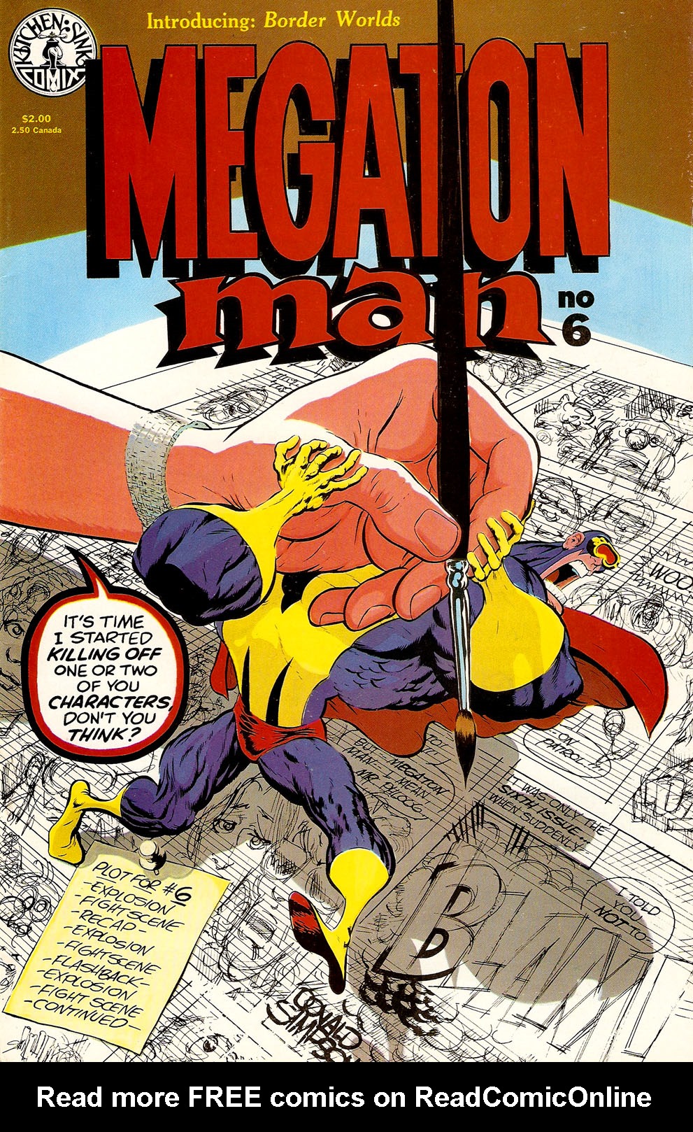 Read online Megaton Man comic -  Issue #6 - 1