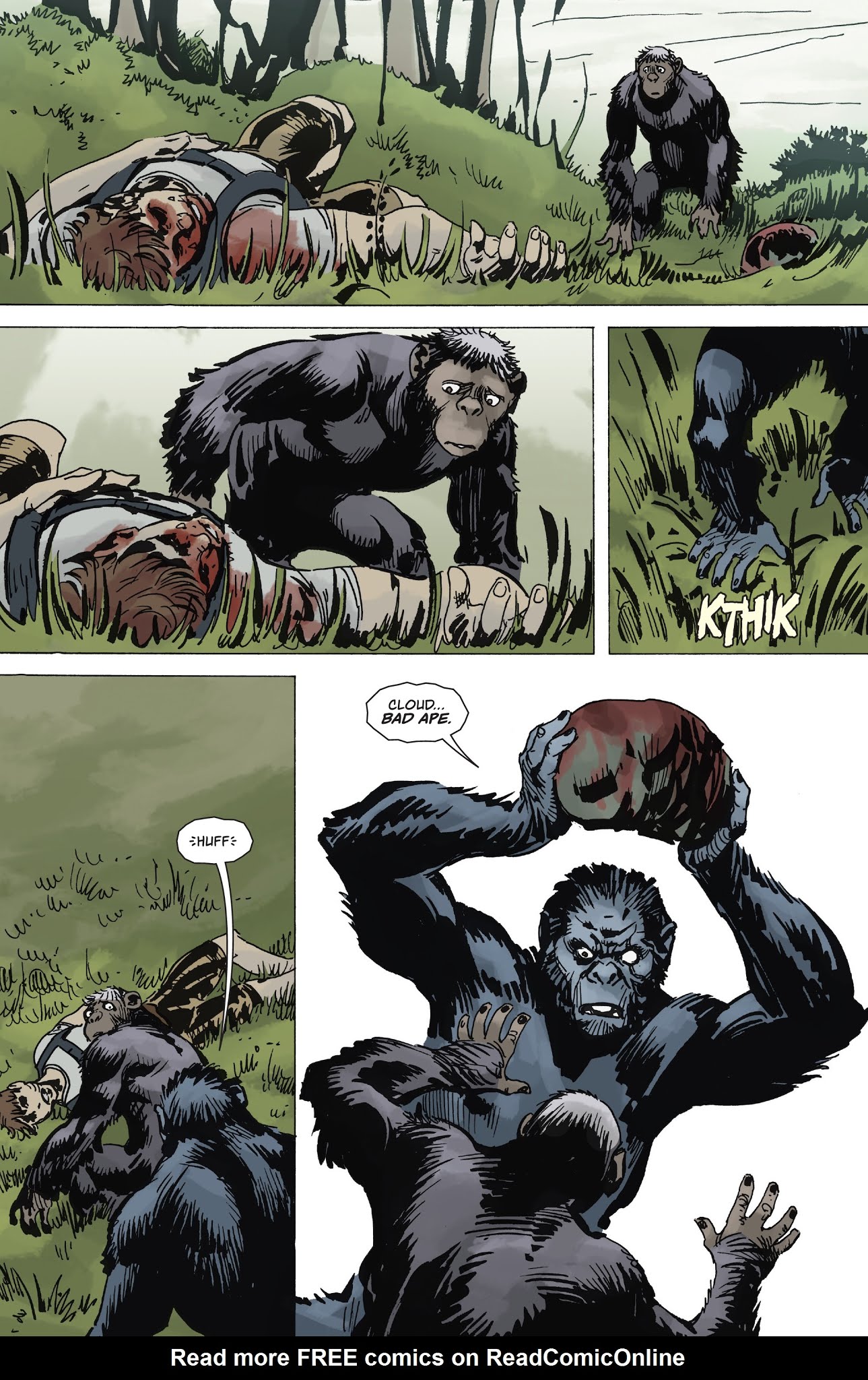 Read online Planet of the Apes: The Simian Age comic -  Issue # Full - 35