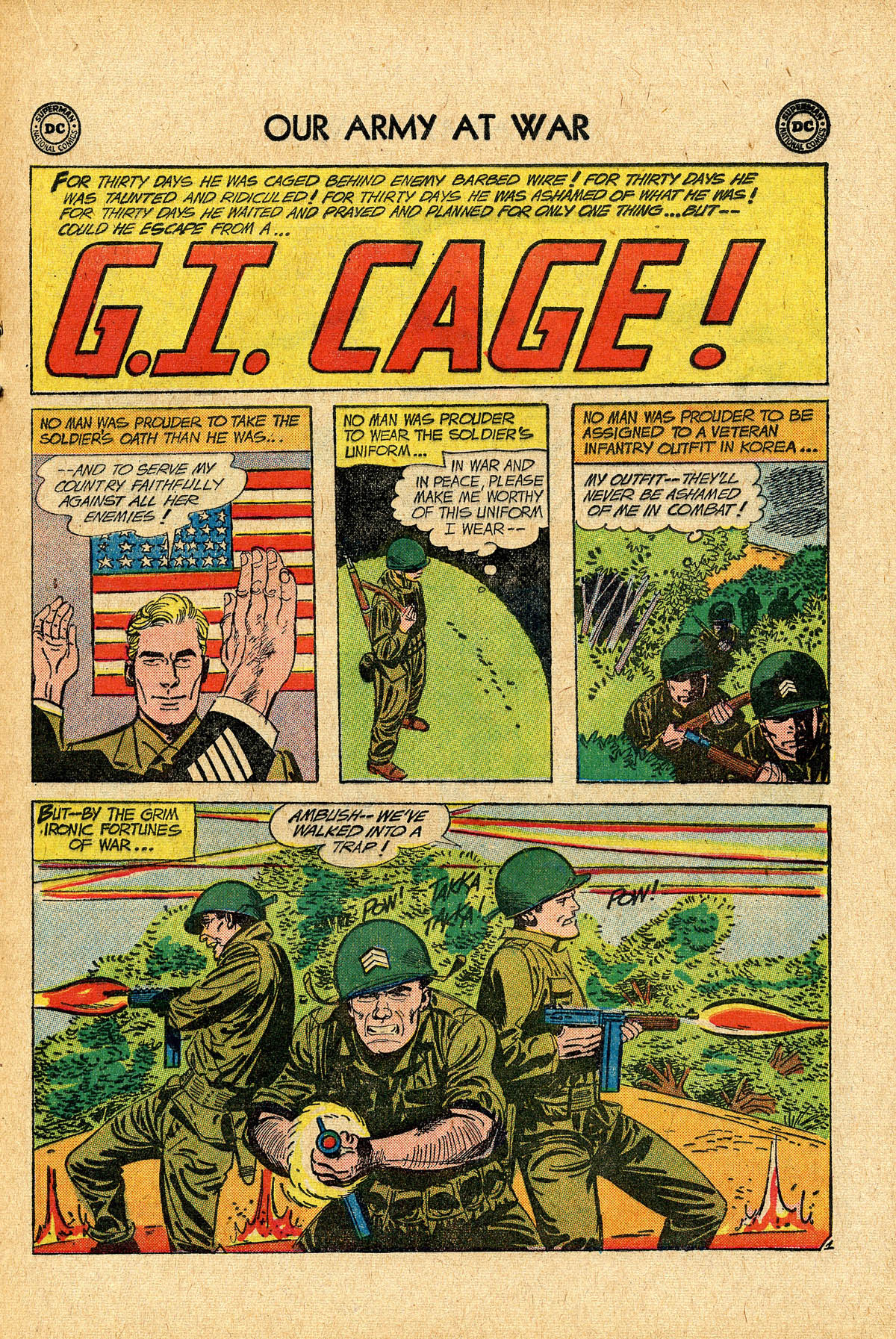 Read online Our Army at War (1952) comic -  Issue #85 - 17