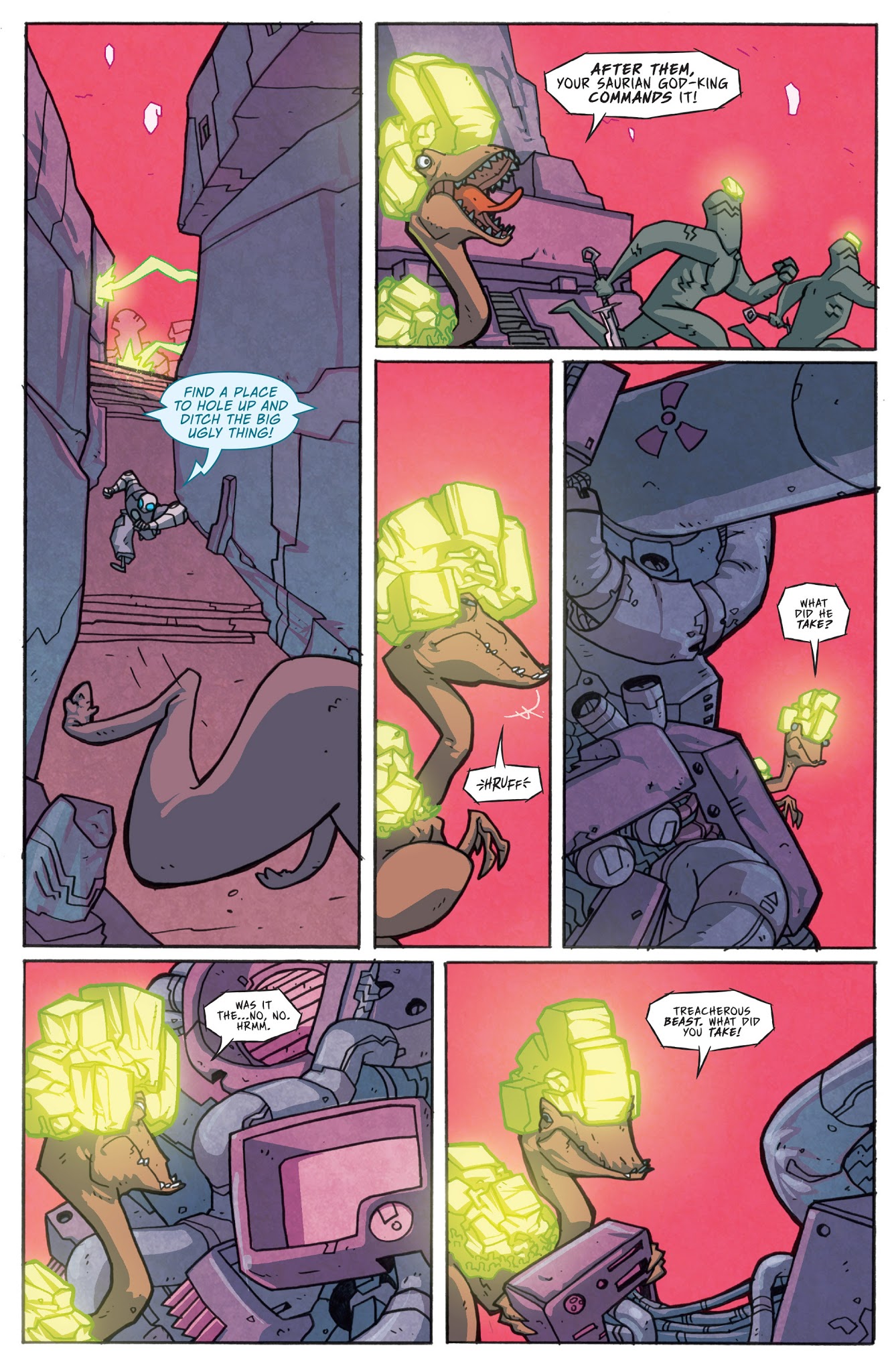 Read online Atomic Robo and the Savage Sword of Dr. Dinosaur comic -  Issue #2 - 19