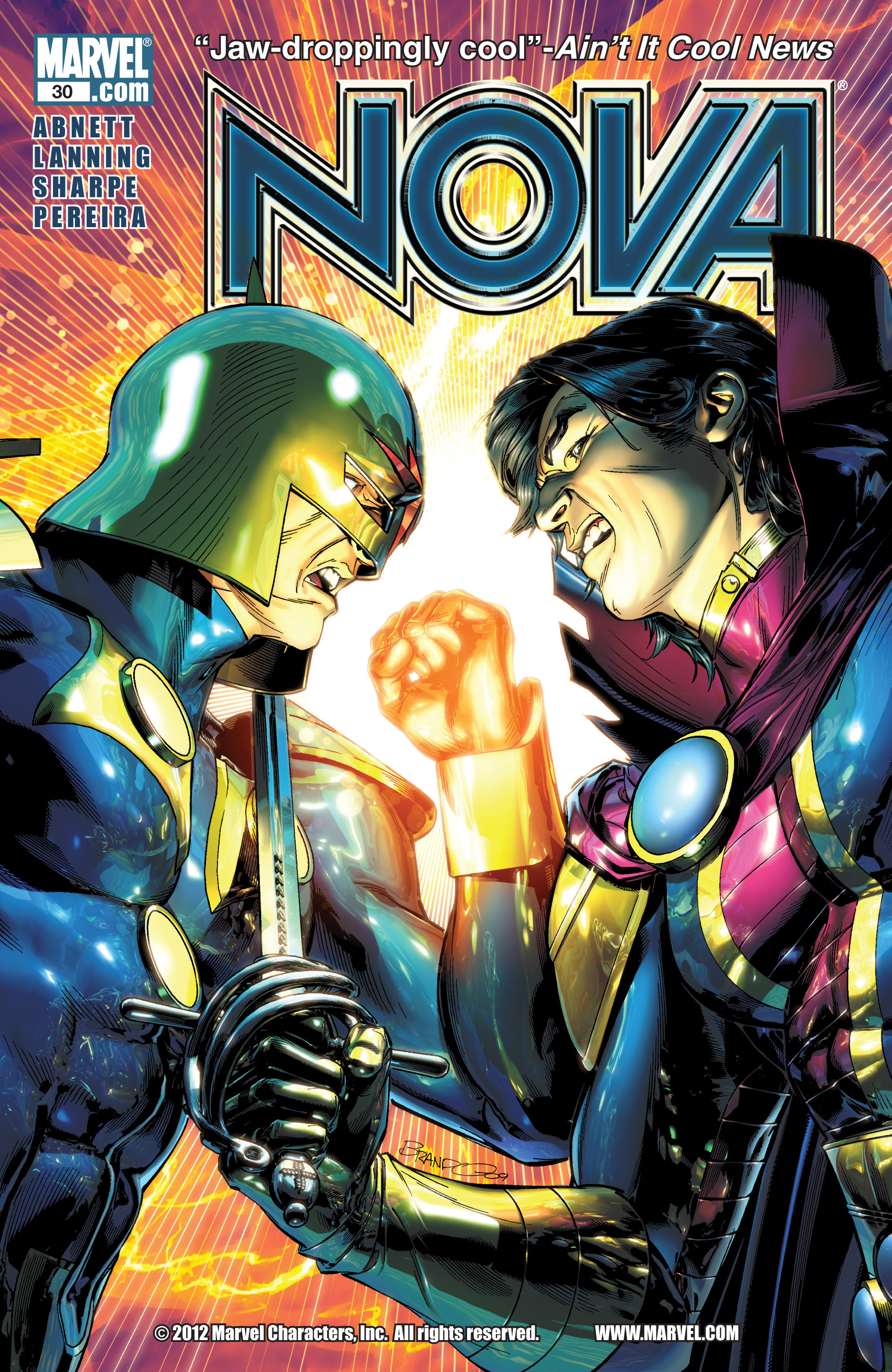 Read online Nova (2007) comic -  Issue #30 - 1
