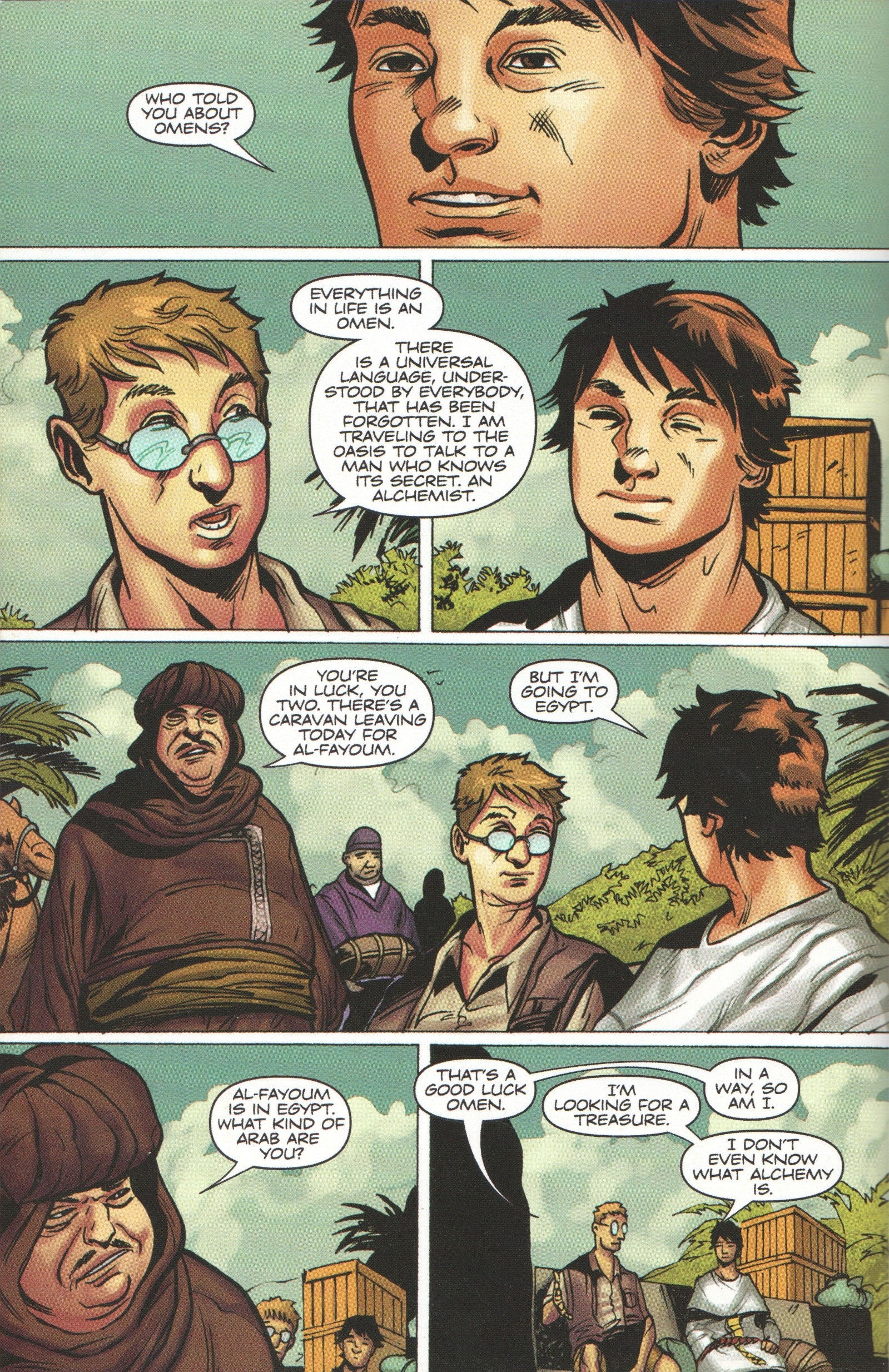 Read online The Alchemist: A Graphic Novel comic -  Issue # TPB (Part 2) - 20
