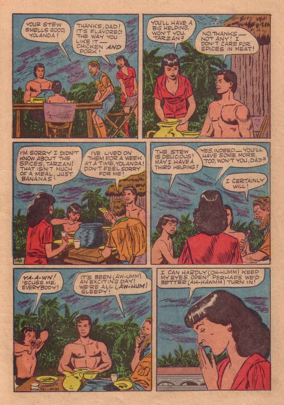 Read online Tarzan (1948) comic -  Issue #22 - 11