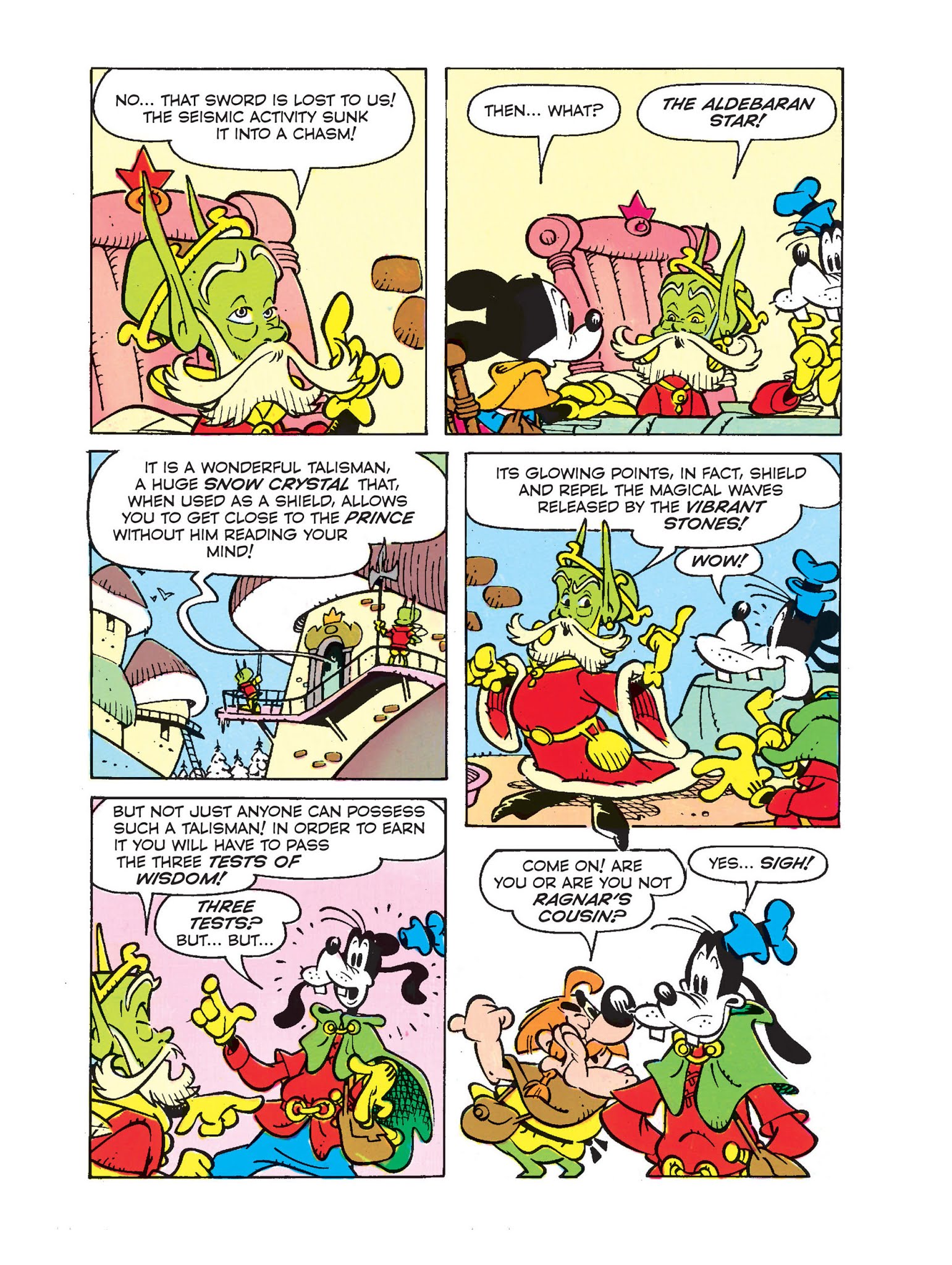 Read online Mickey Mouse in the Sword of Ice comic -  Issue #4 - 37