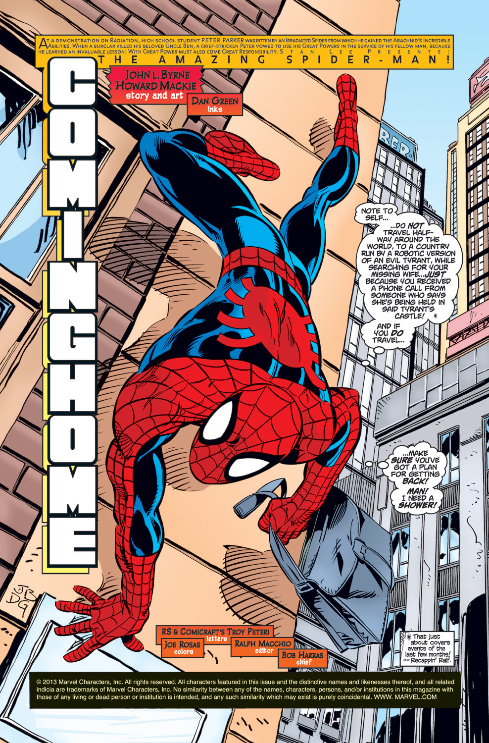 Read online The Amazing Spider-Man (1999) comic -  Issue #16 - 2