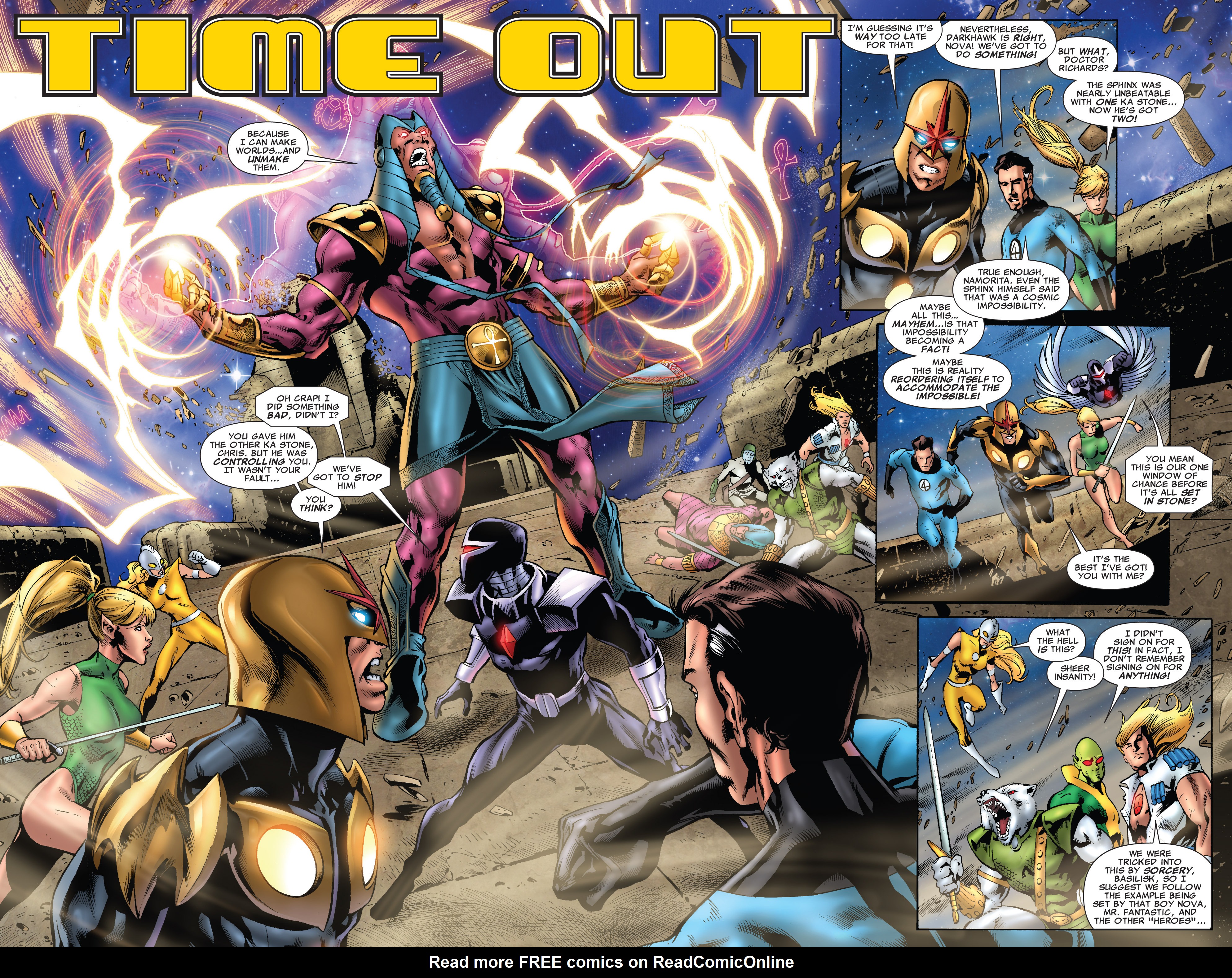 Read online Nova (2007) comic -  Issue #35 - 4