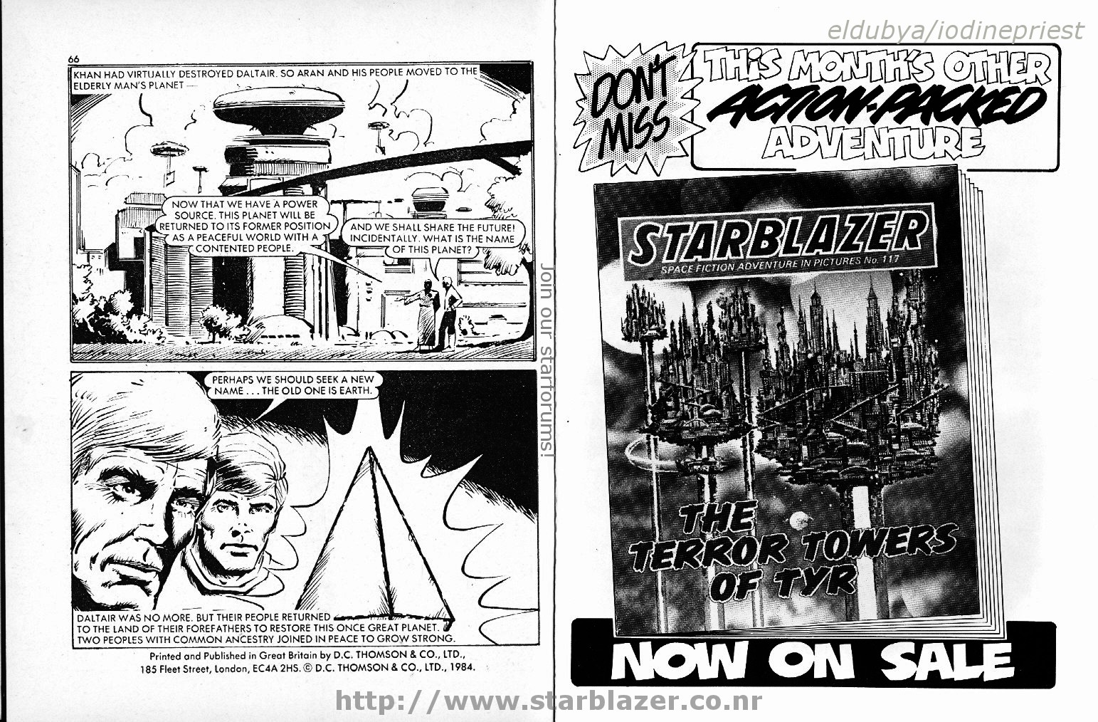 Read online Starblazer comic -  Issue #116 - 35
