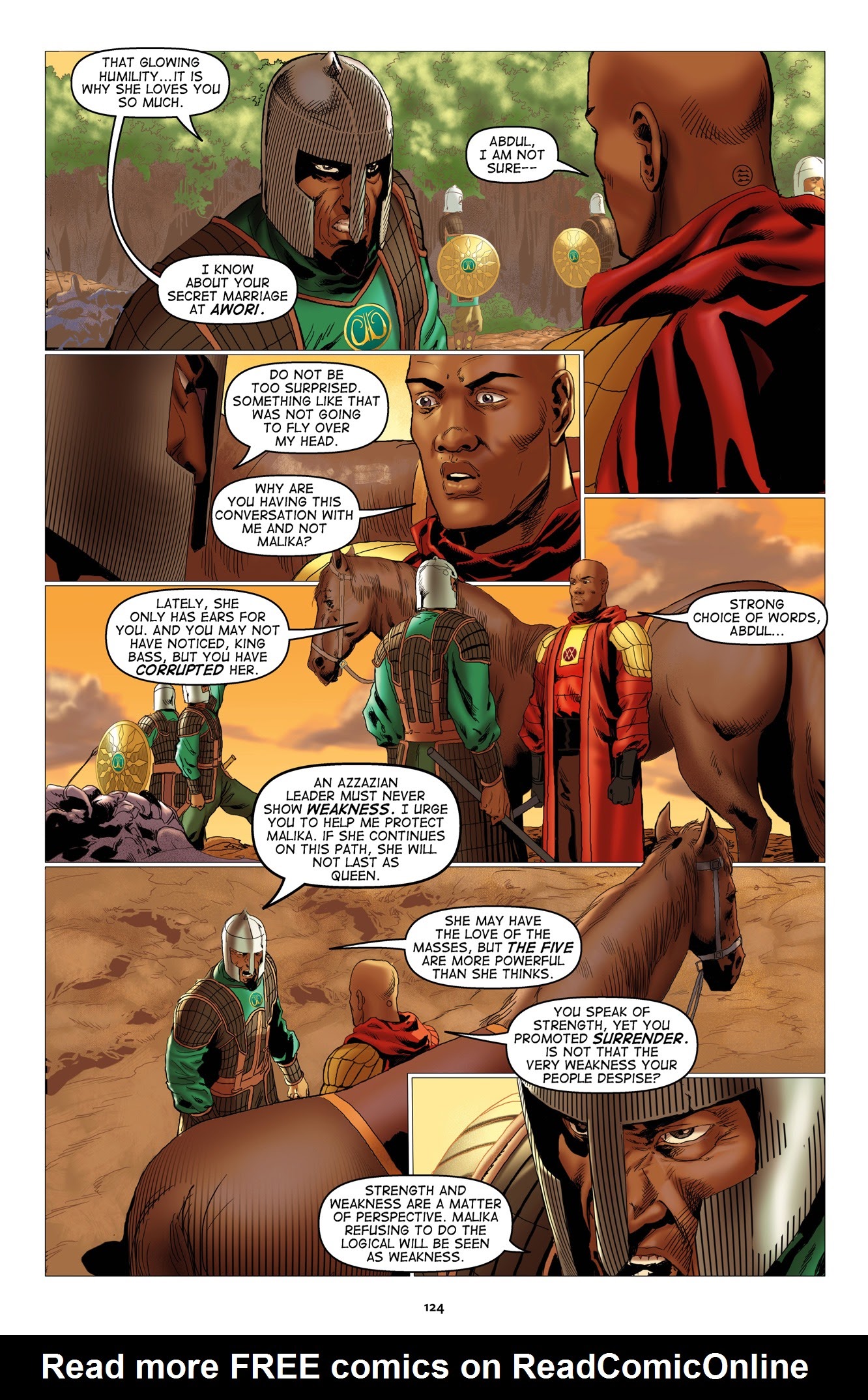 Read online Malika: Warrior Queen comic -  Issue # TPB 1 (Part 2) - 26