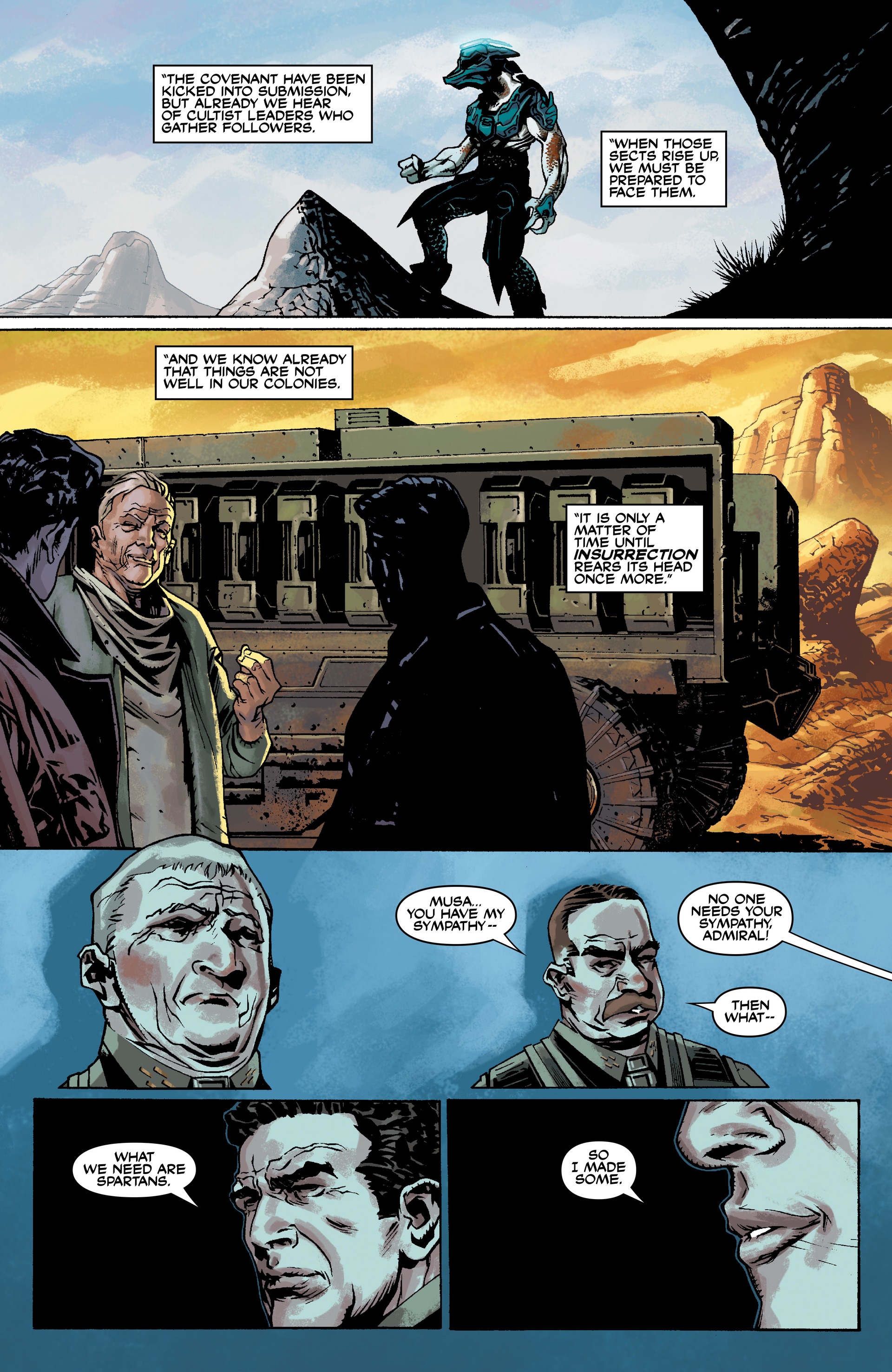 Read online Halo: Initiation and Escalation comic -  Issue # TPB (Part 1) - 16
