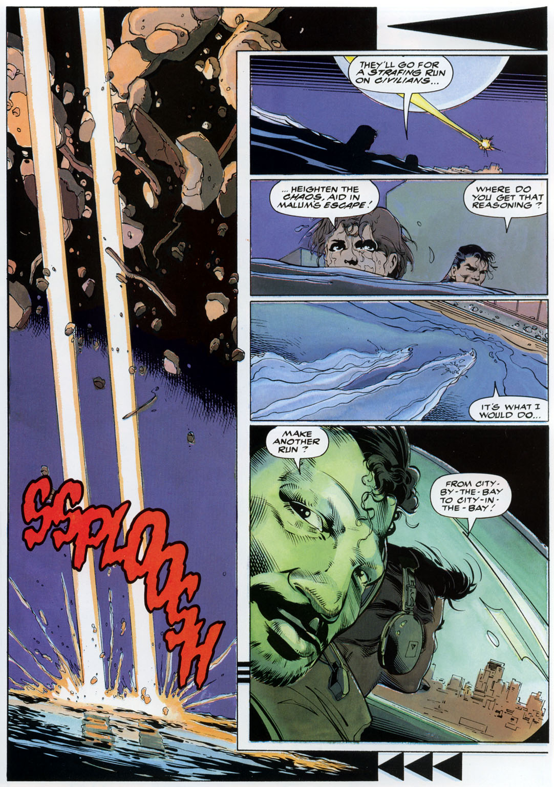 Read online Marvel Graphic Novel comic -  Issue #74 - Punisher & Black Widow - Spinning Doomsday's Web - 33